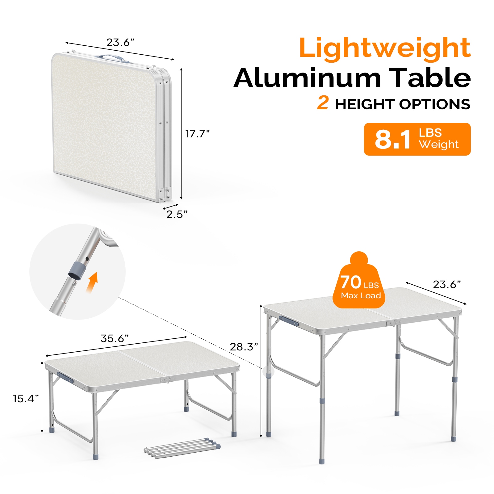 VINGLI LS-G58000436 Folding-Tables - View #2