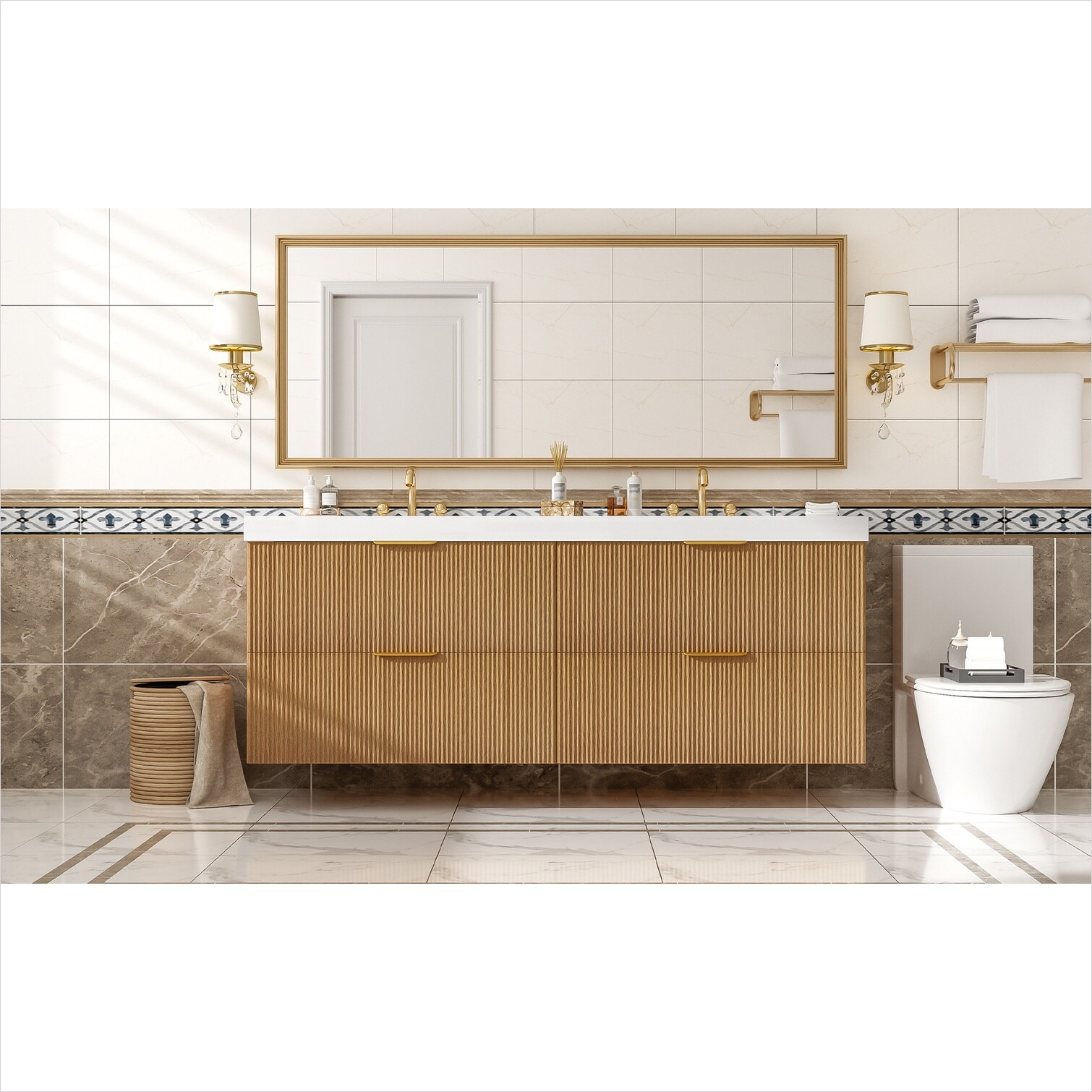 Naturefalls N4SGER98S3ID Bath-Vanity-Combo - View #6