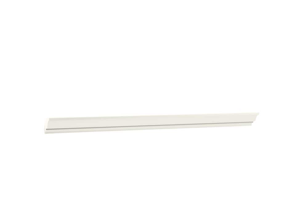 allen + roth 58603MK McKeller Cabinet Crown Moulding 94-in W x 1.125-in H x 1.125-in D Linen Painted