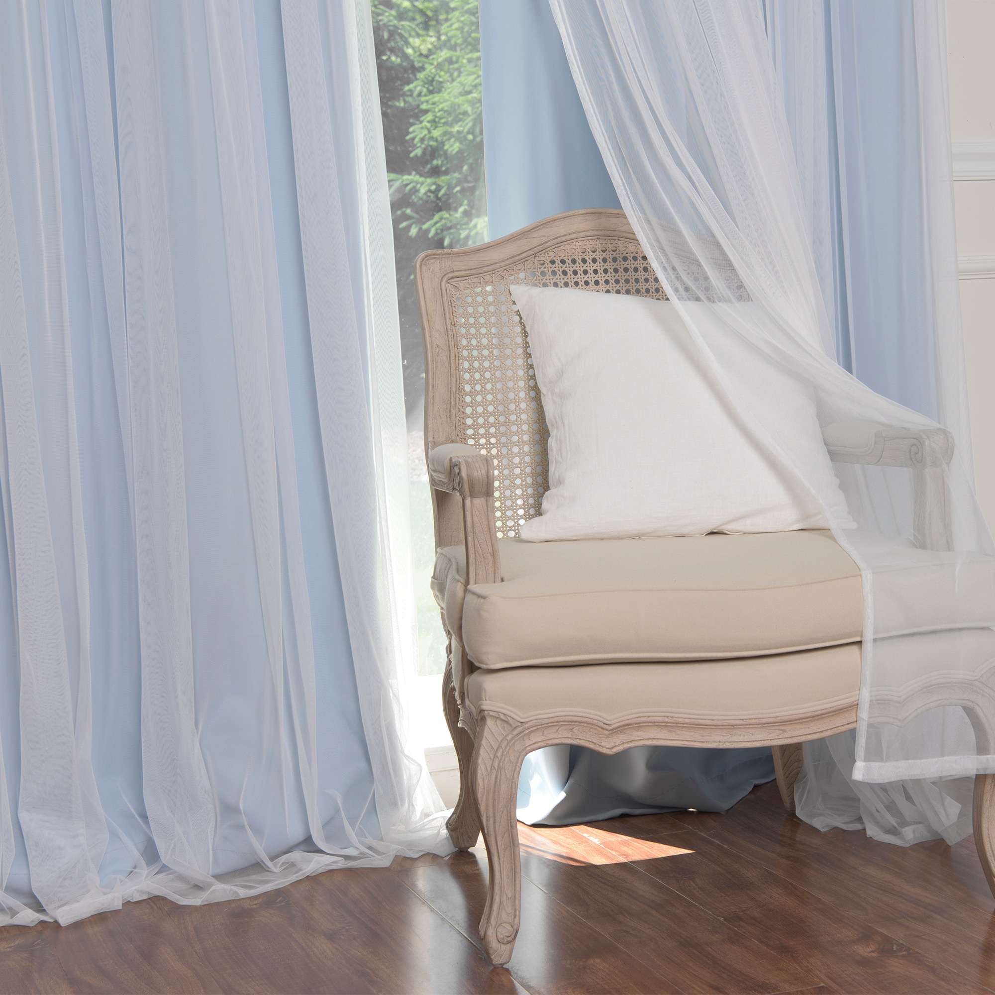 Best Home Fashion GR-MARRYME-96-SKY curtains - View #3