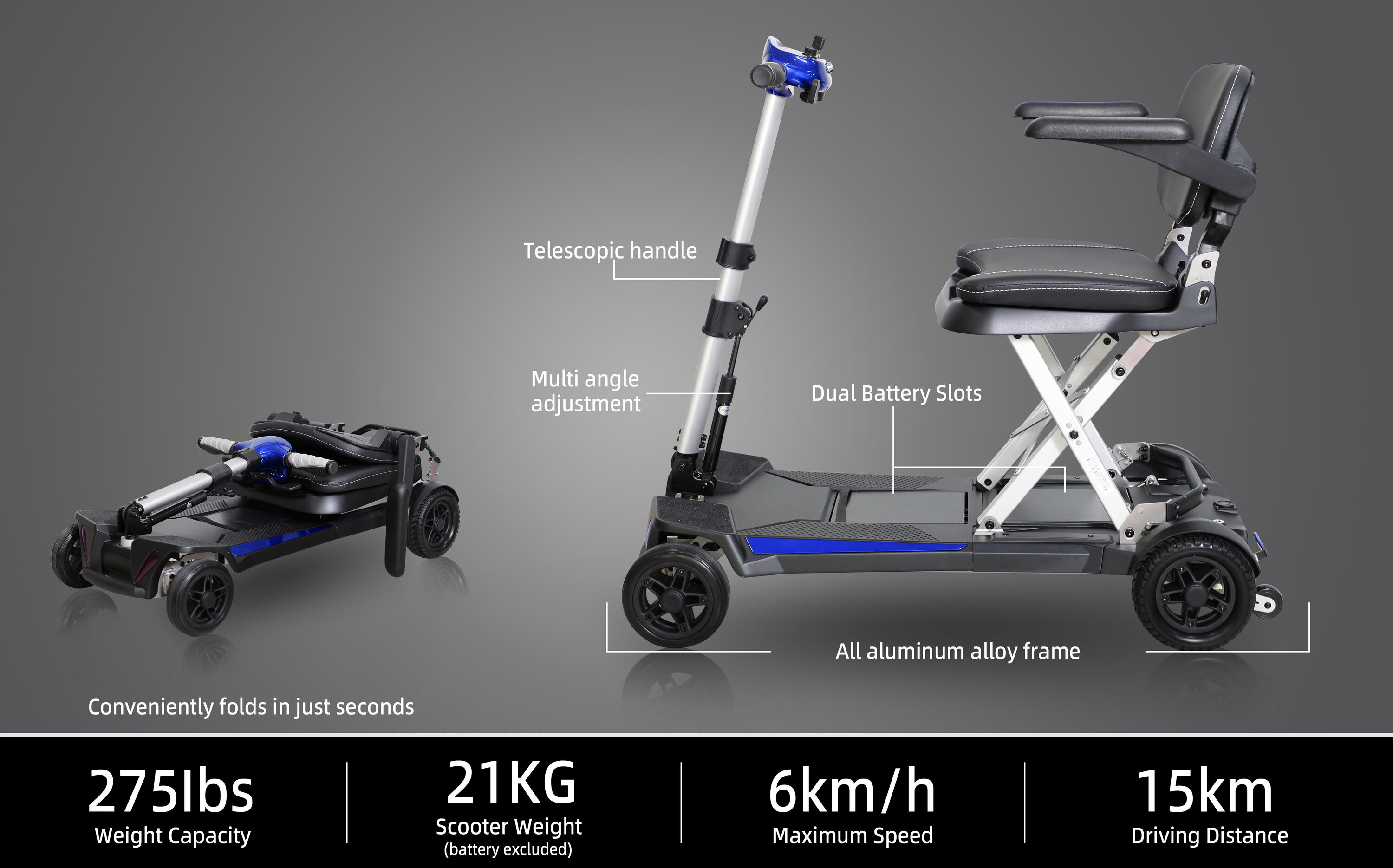 Xspracer ML-FMS458 scooters - View #4