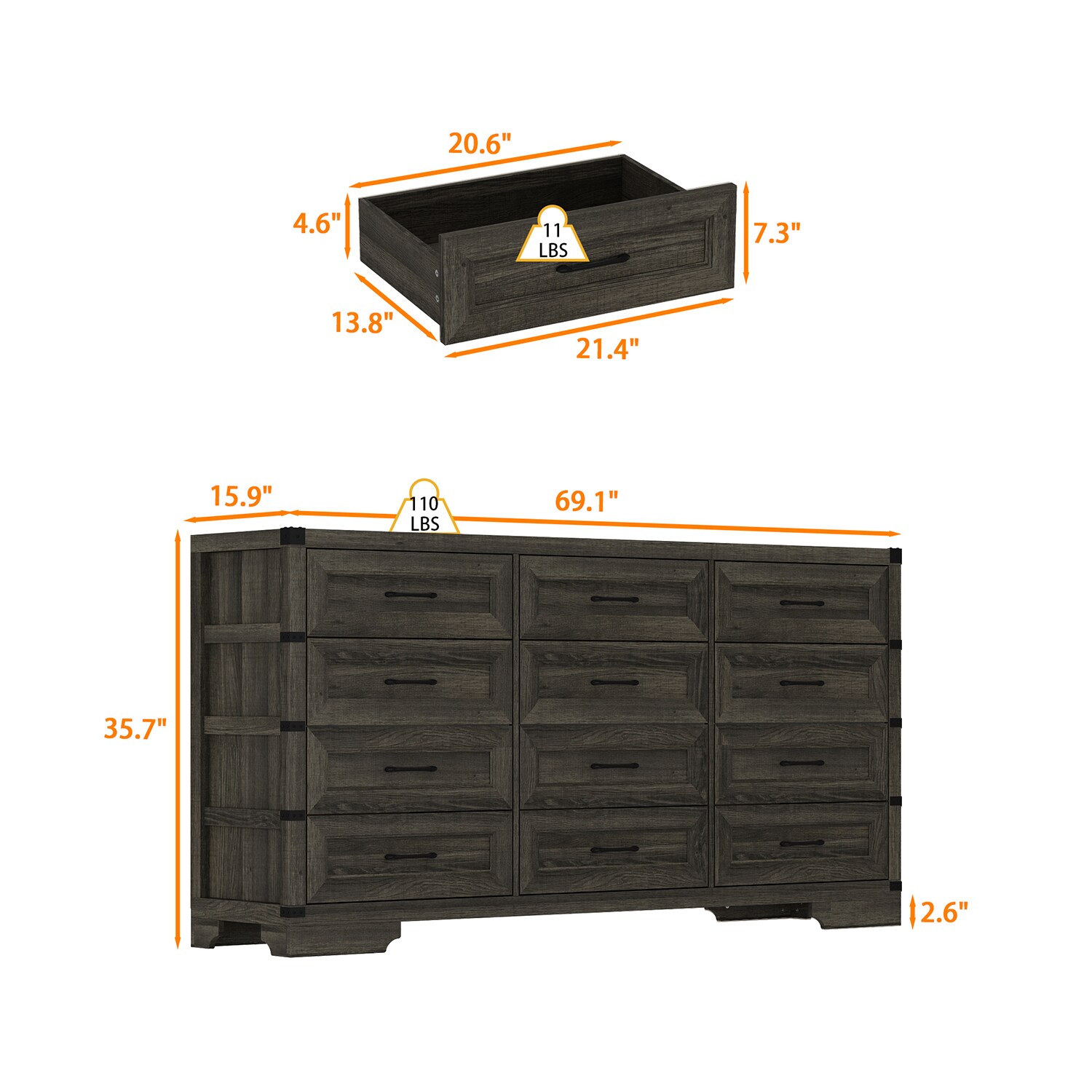 FUFU&GAGA KF020529-02-A+B dressers - View #14