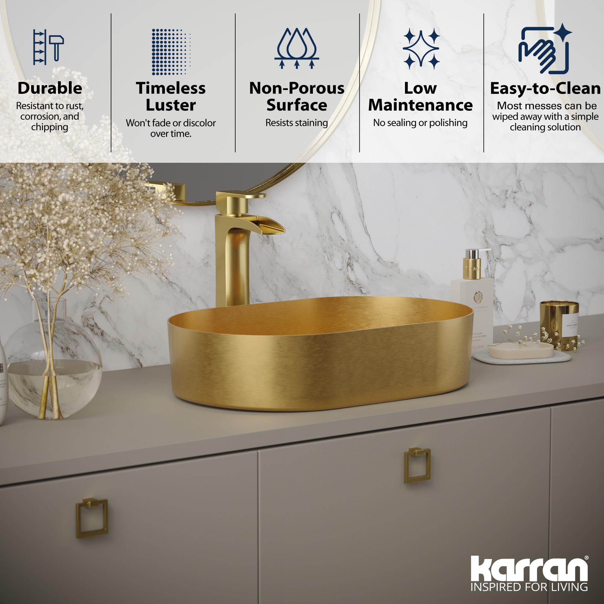 Karran CCV400G Bath-Sink - View #5