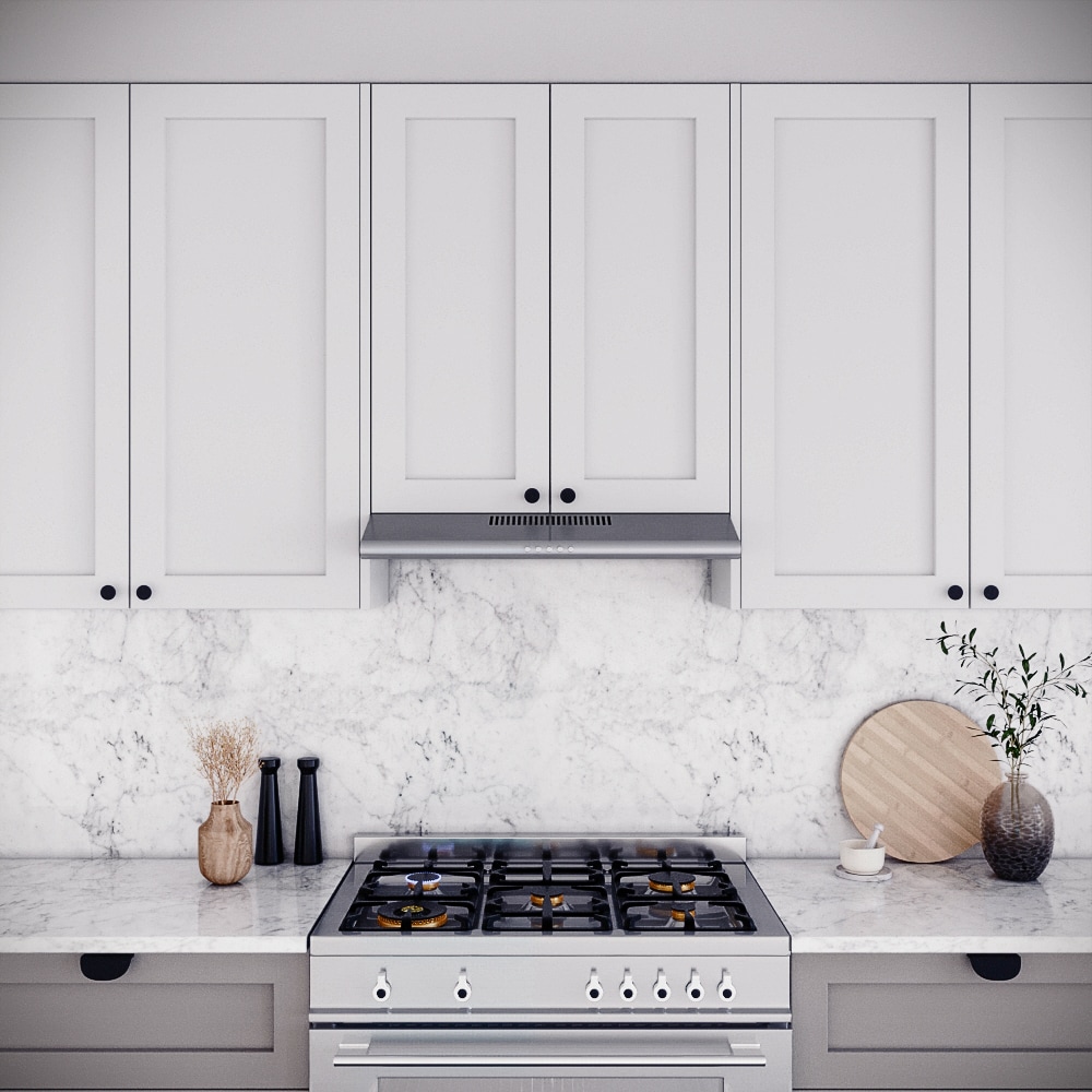 Streamline 30-Inch Stainless Steel Convertible Under Cabinet Range Hood