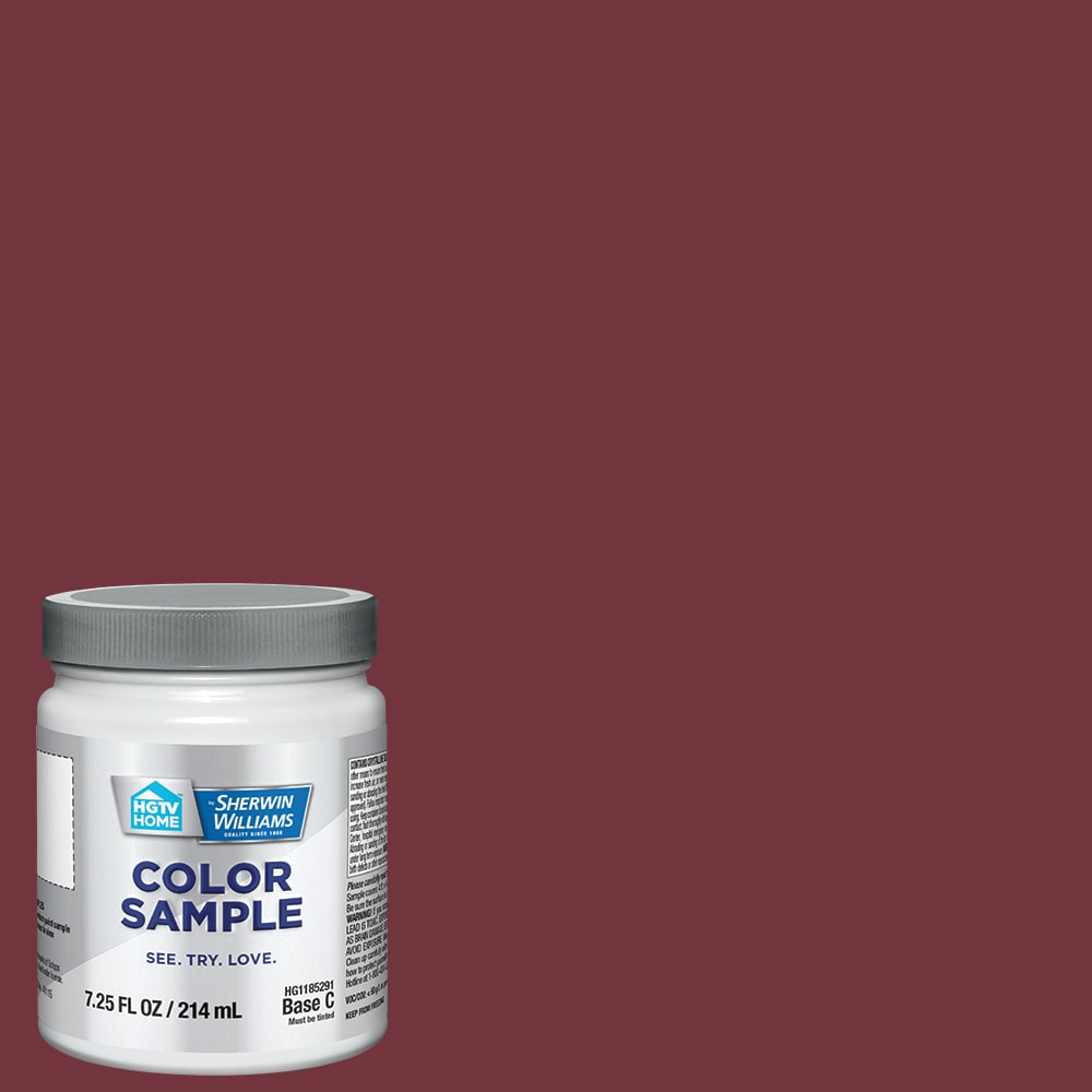 HGTV HOME by Sherwin-Williams HGSW7578 Borscht HGSW7578 Tintable Paint sample ( Half-pint )