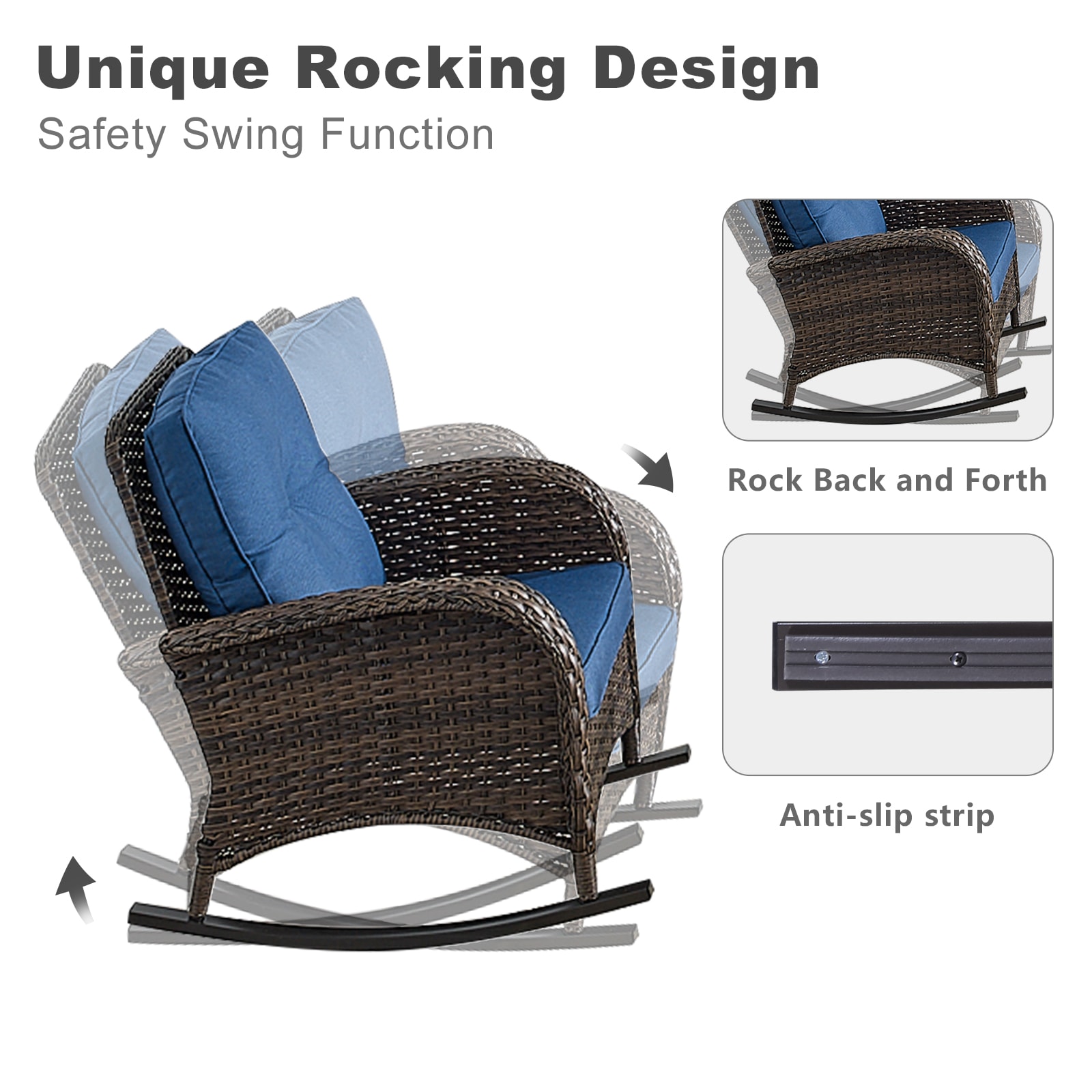 Pocassy PABR30-1A Patio-Chairs - View #3