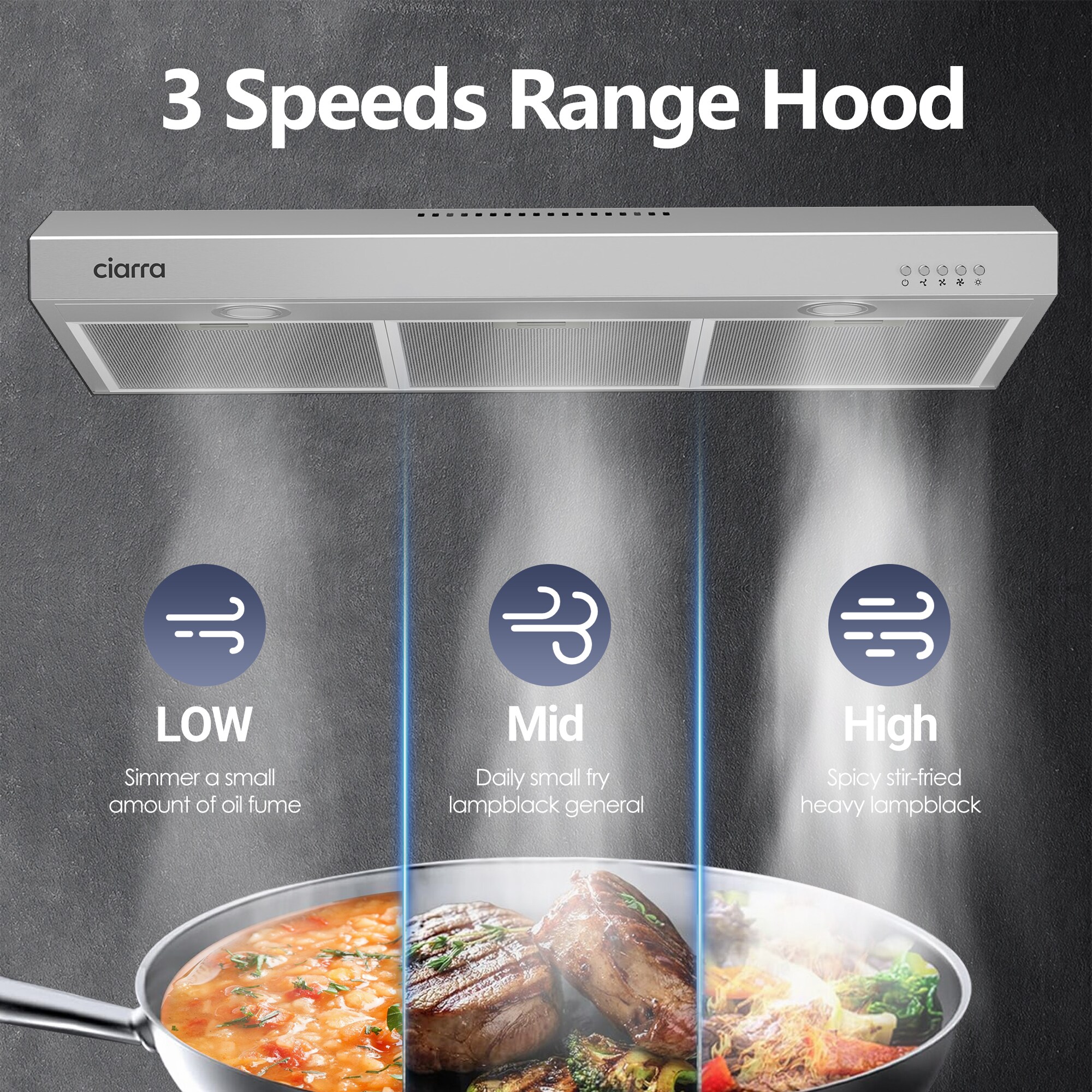 Jeremy Cass LSCIARDOE77 Undercabinet-Range-Hoods - View #5
