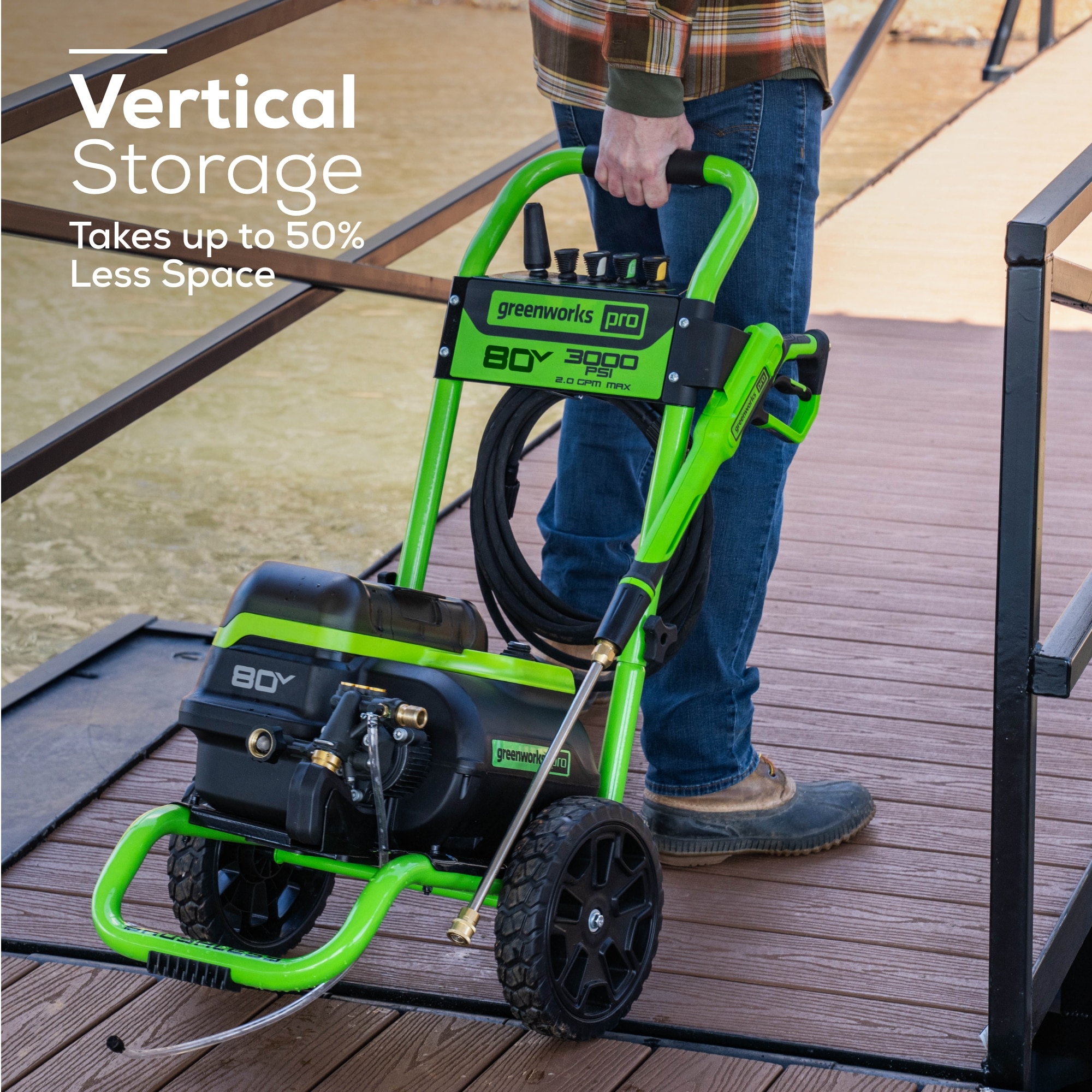 Greenworks PW80L00 Gas-Pressurewashers - View #9
