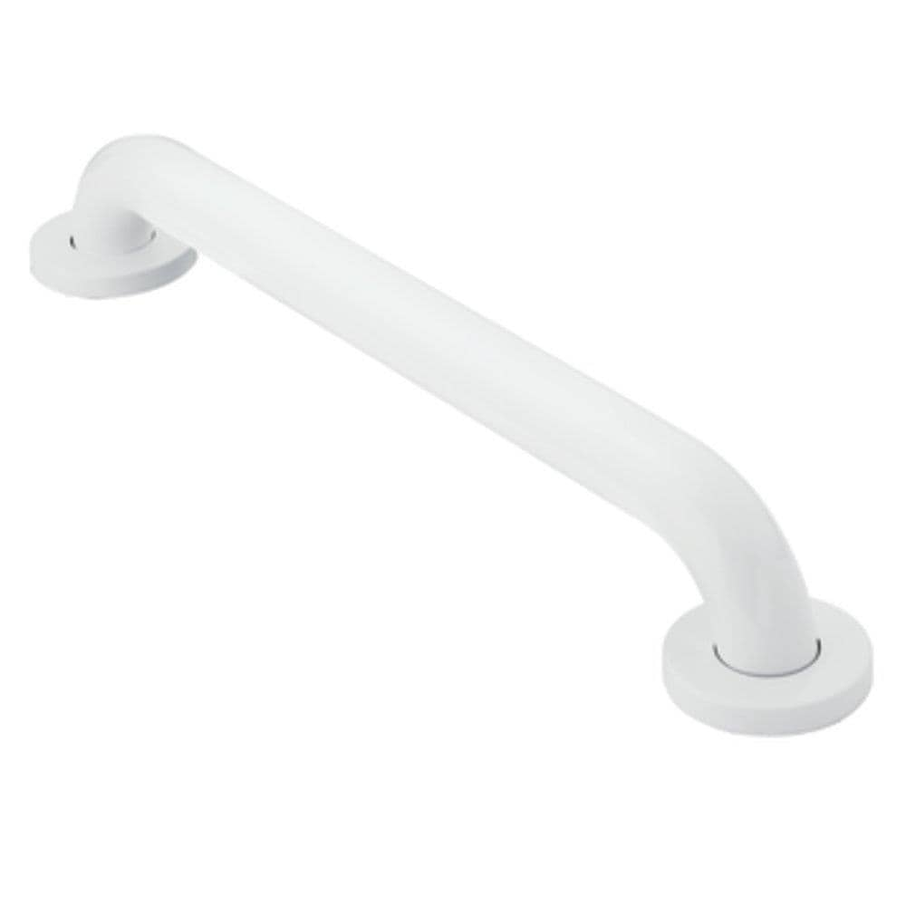 Moen White Grab Bars At Lowes Com   44172824 