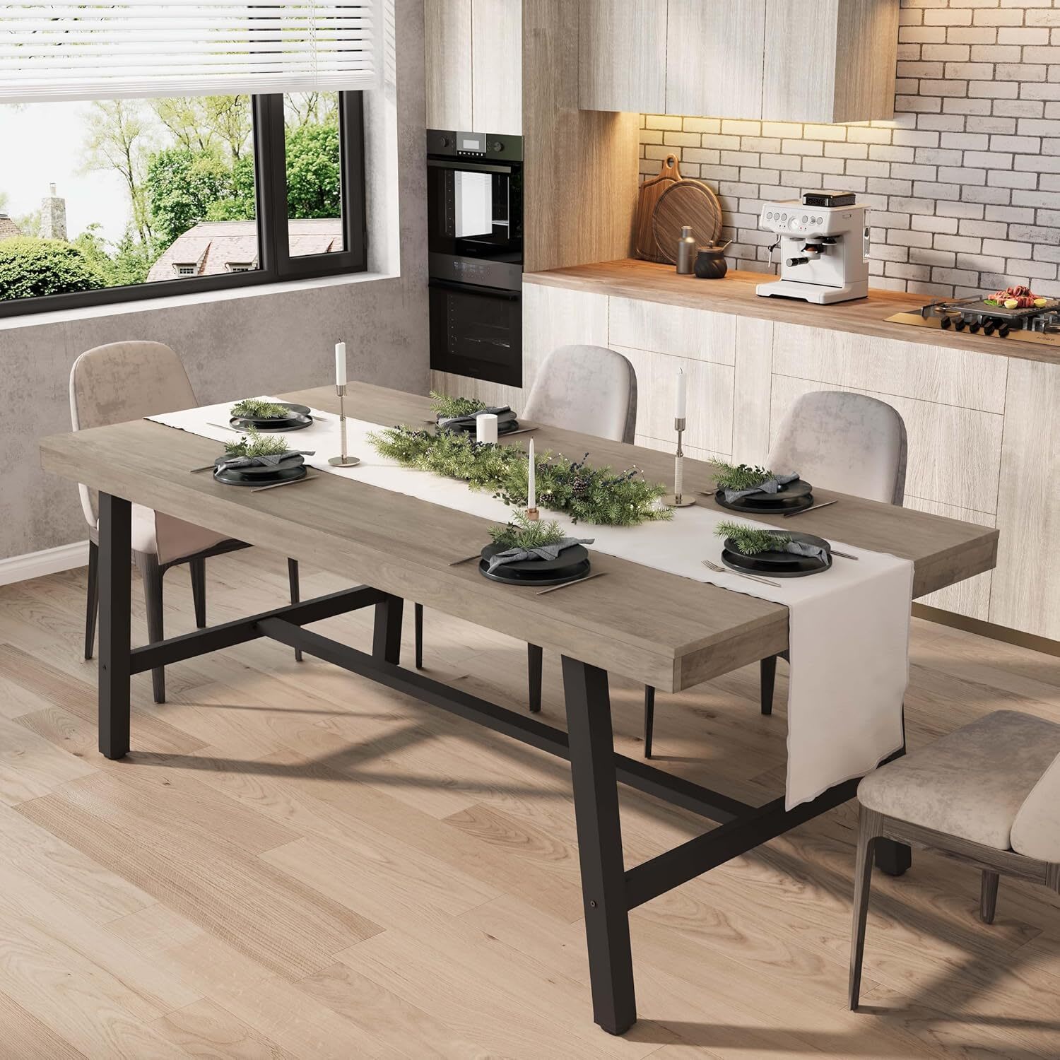 WhizMax DUKE-PHO-33FW-GR Dining-Tables - View #3
