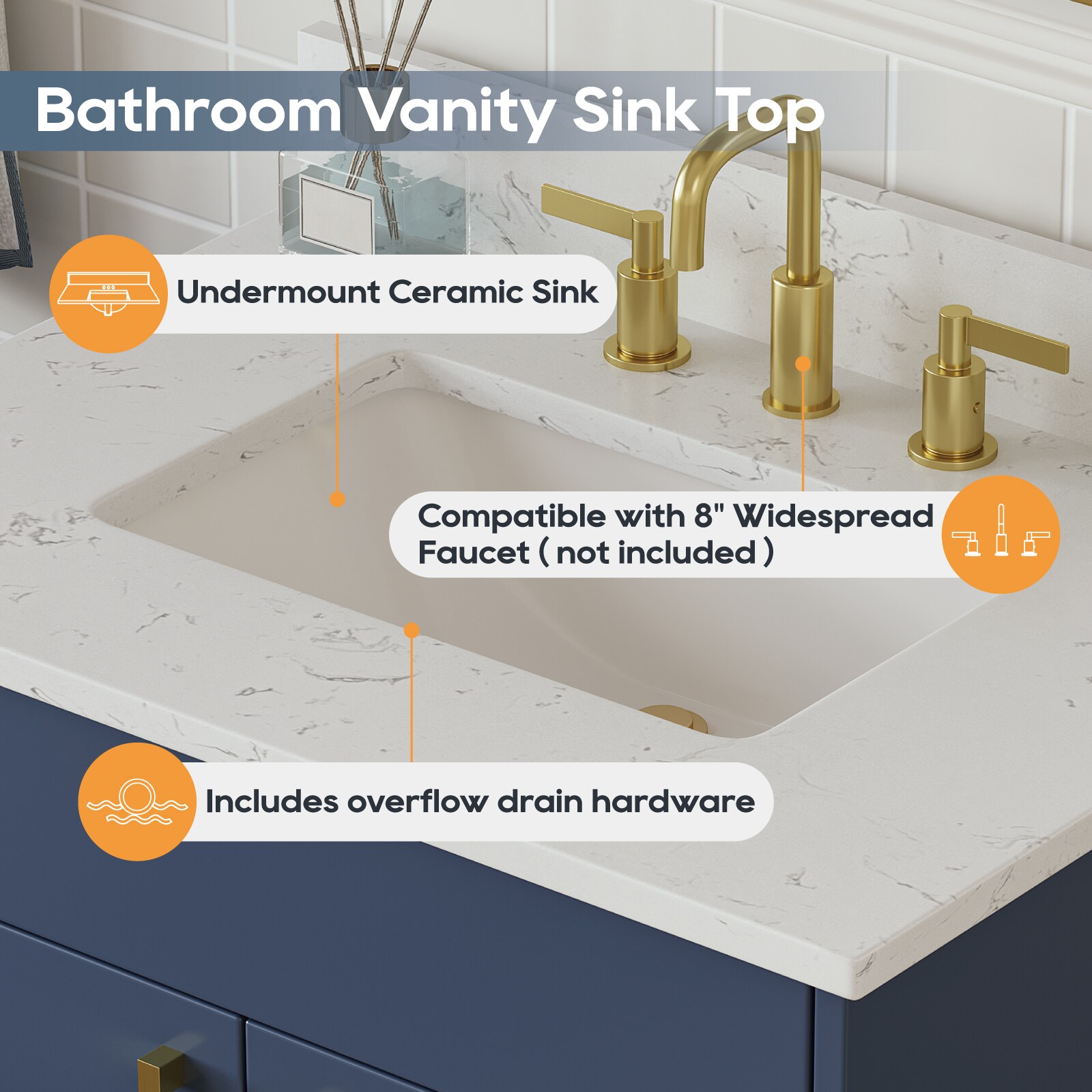 DELUXE LIVING V0020 Bath-Vanity-Combo - View #8