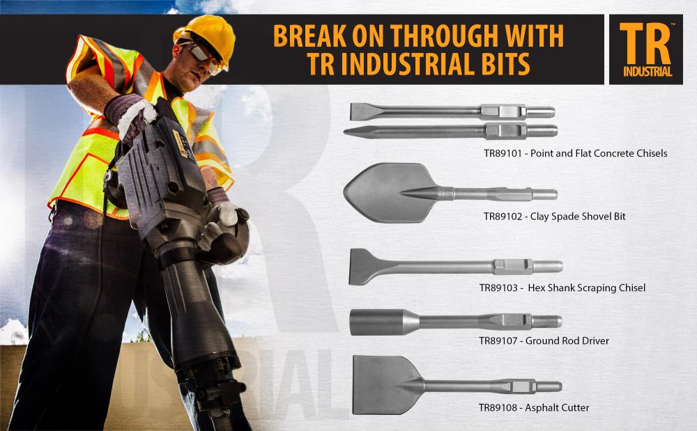 TR Industrial TR89107 Cement-Masonry-Drill-Bits - View #4