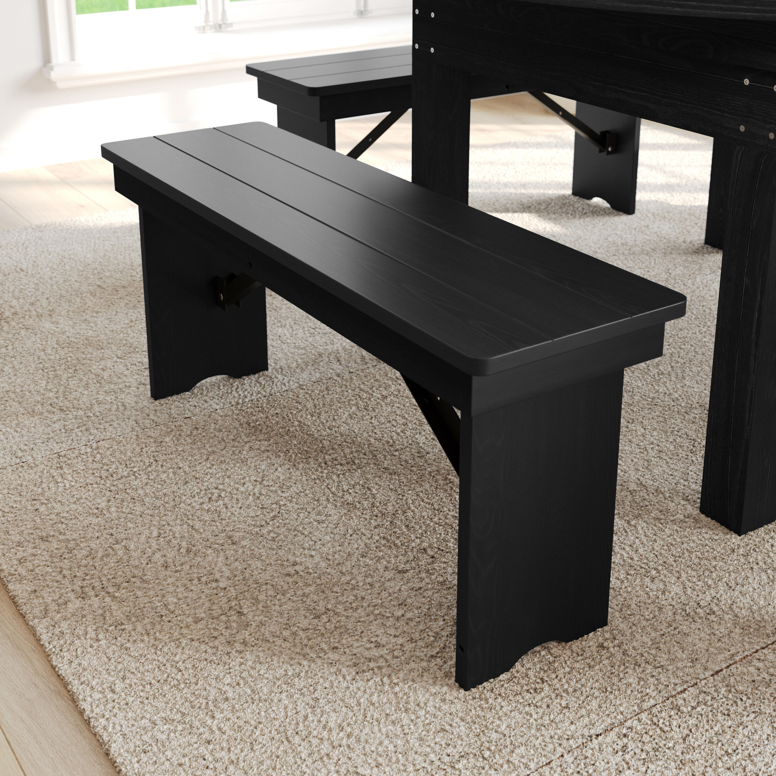 Flash Furniture 196861180293 Dining-Benches - View #7