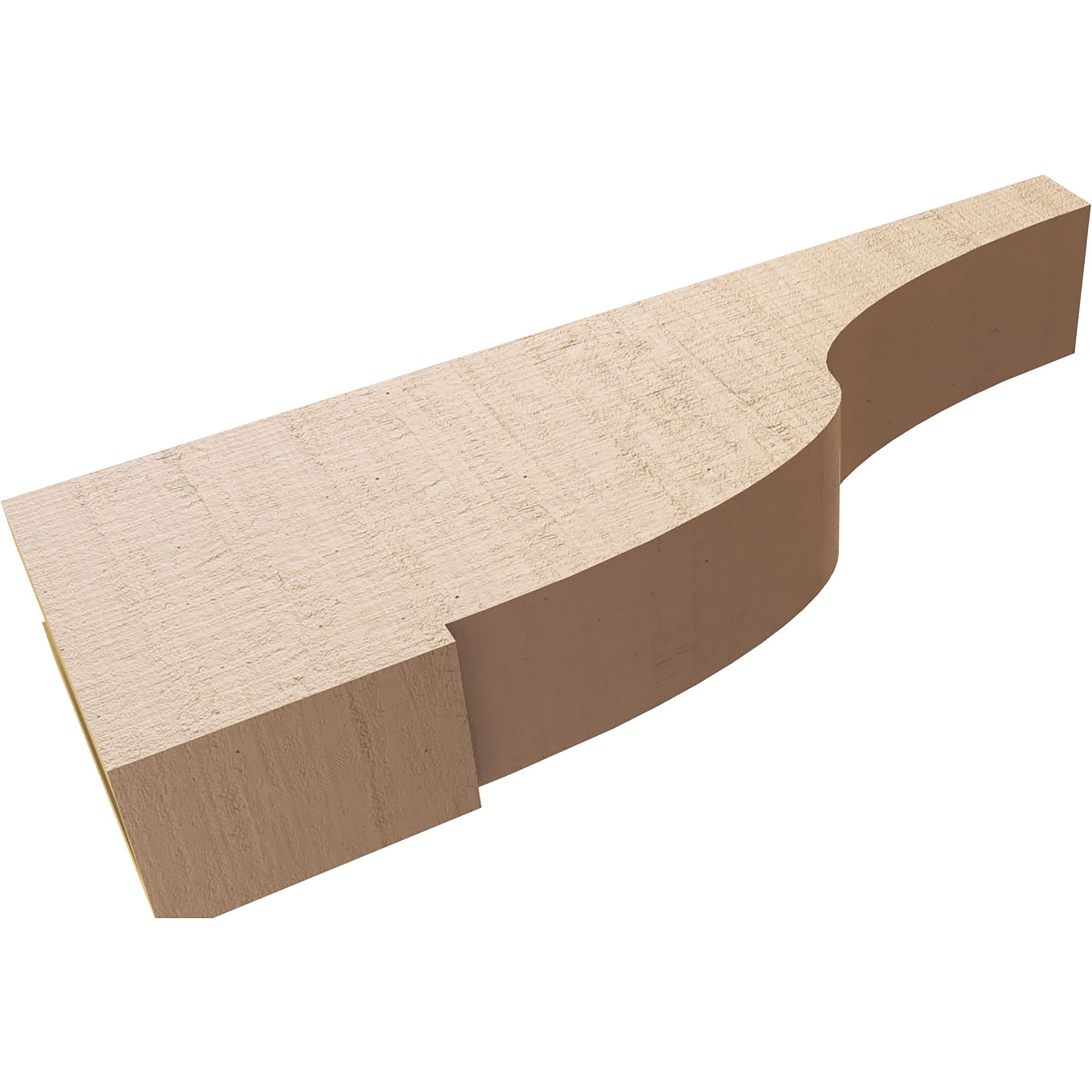 Ekena Millwork CORU04X24X08VANRCPR corbels - View #6