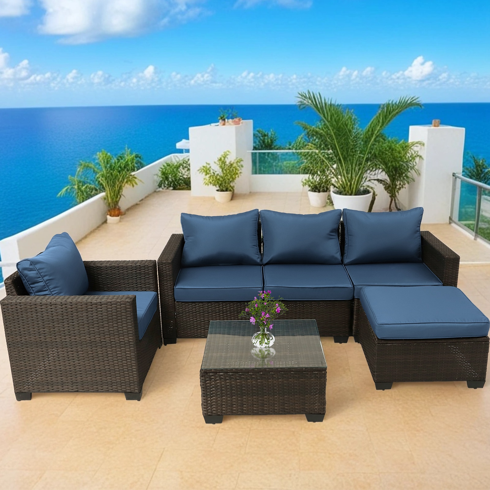 Runesay QCPATIO-26 Patio-Sofas-Daybeds - View #2