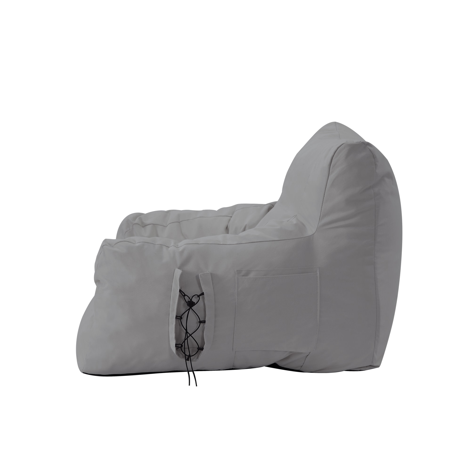 Wayfair  Grey Scratch/Tear Resistant Bean Bag Chairs You'll Love