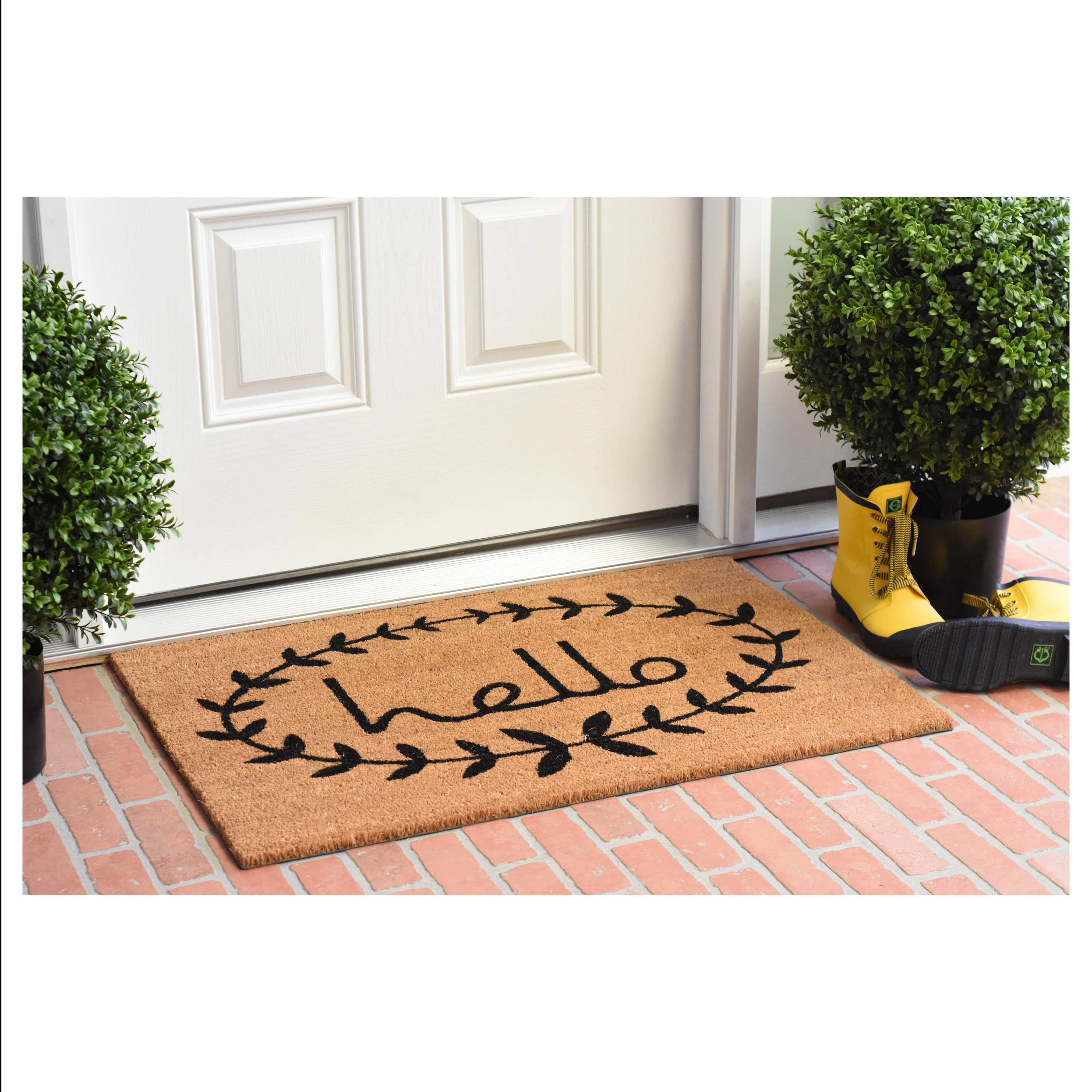 Chevron Indoor Outdoor WaterHog Estates Doormat