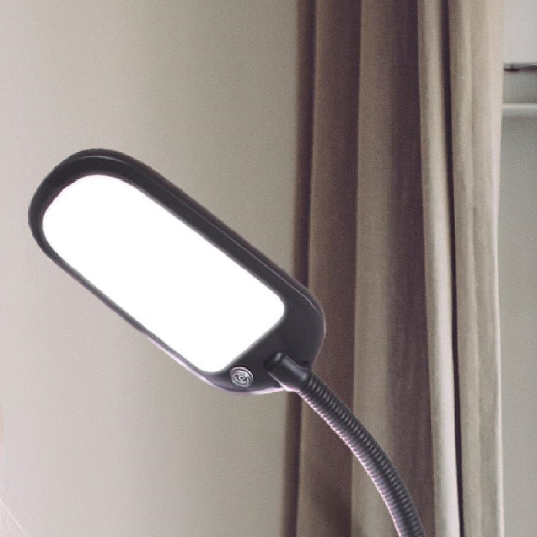 Adjustable Havana Brown LED Floor Lamp for Kids' Reading and Crafts