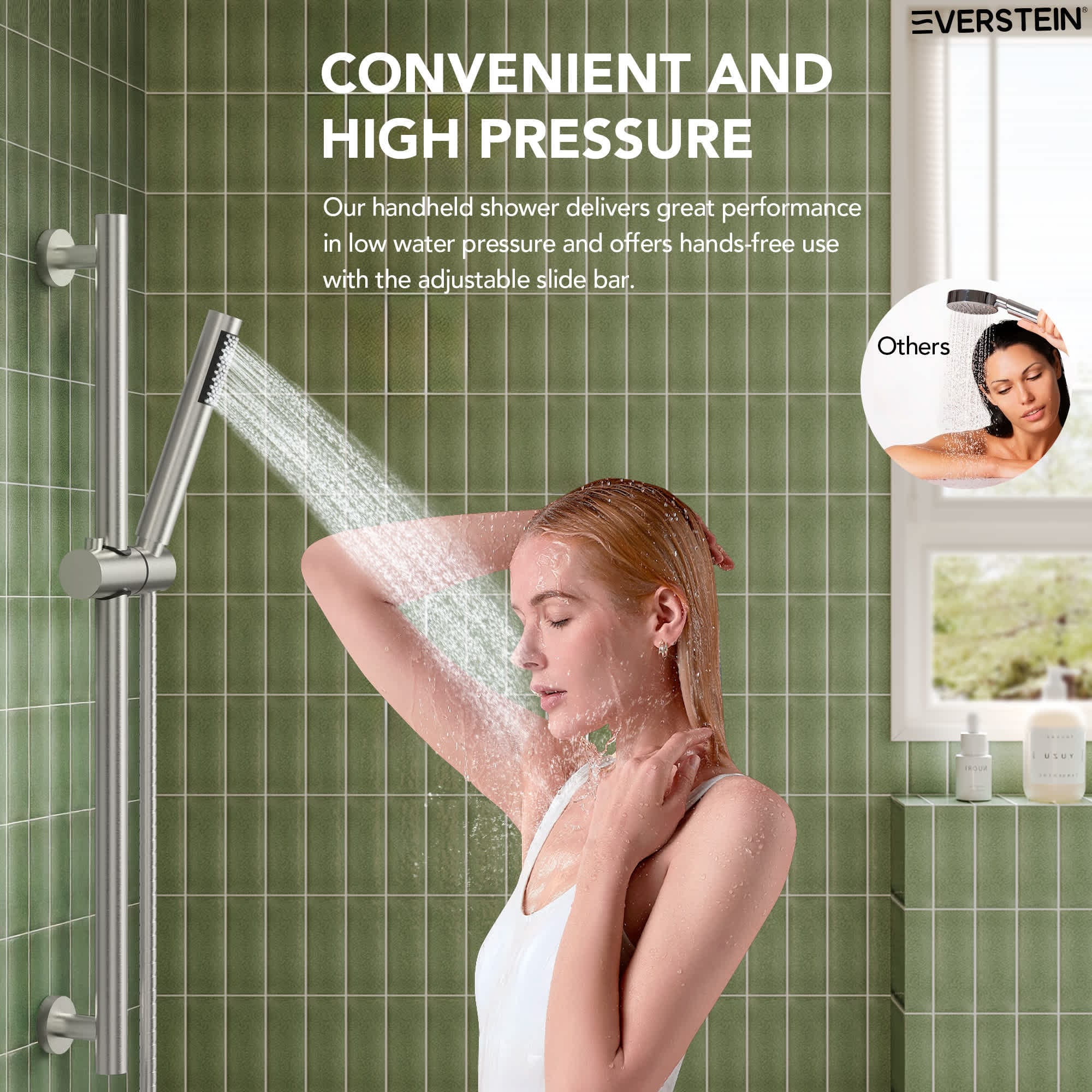 EVERSTEIN SFS-1013-NK10 Showerhead-Bar-Panels - View #6