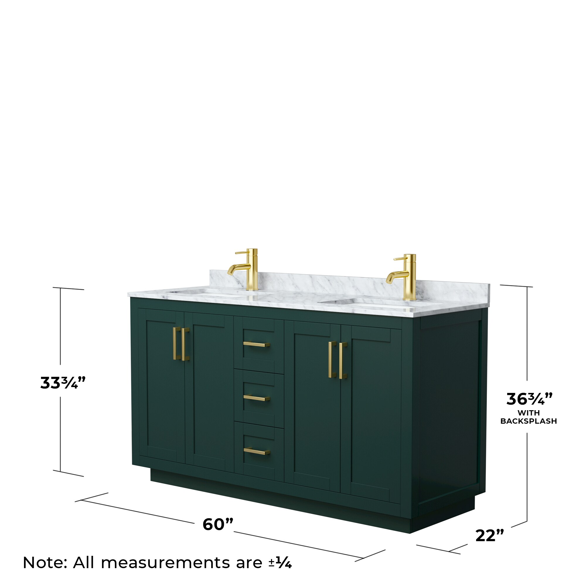 Wyndham Collection WCF292960DGDCMUNSMXX Bath-Vanity-Combo - View #5