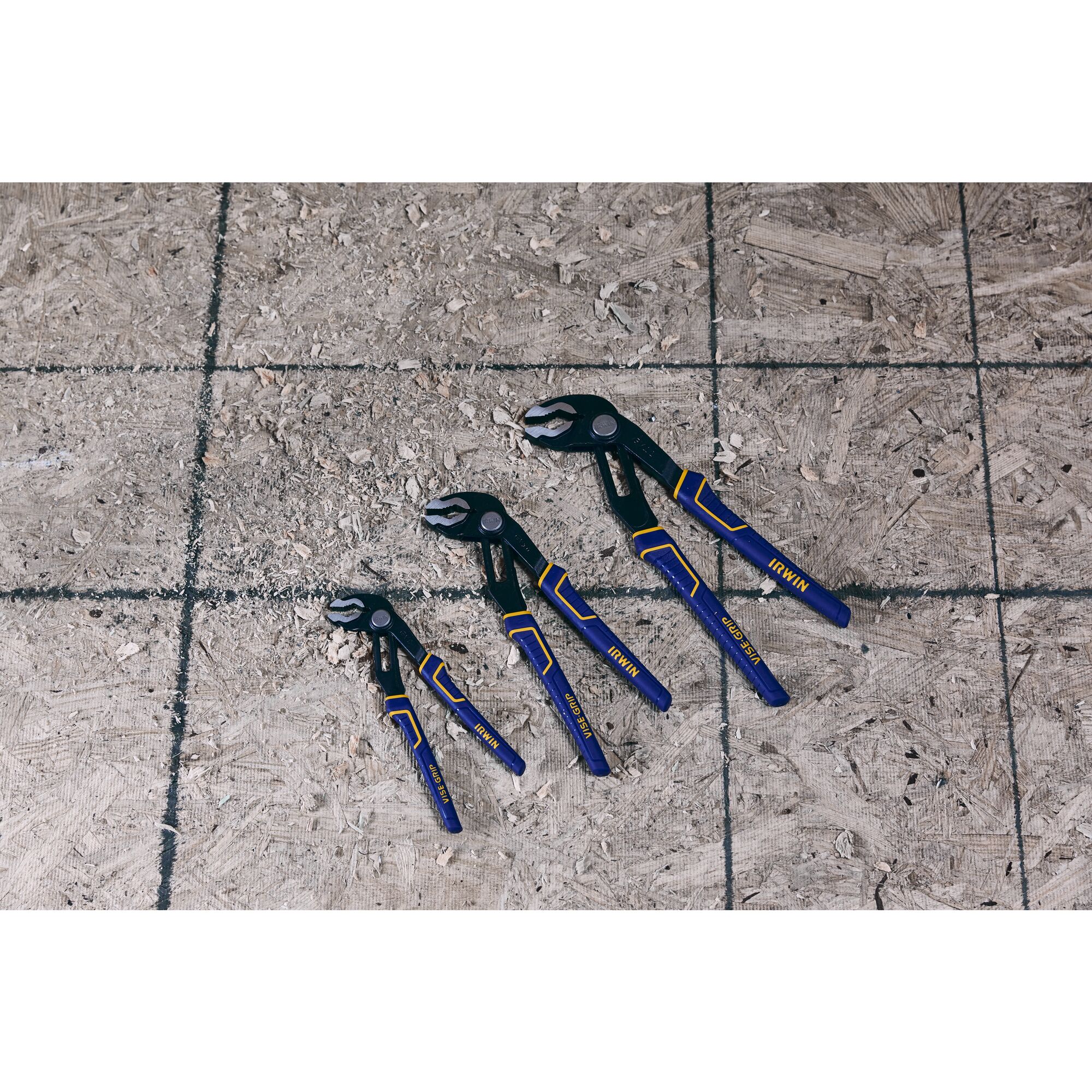 IRWIN VISE-GRIP GrooveLock Tongue and Groove Plier Set (3