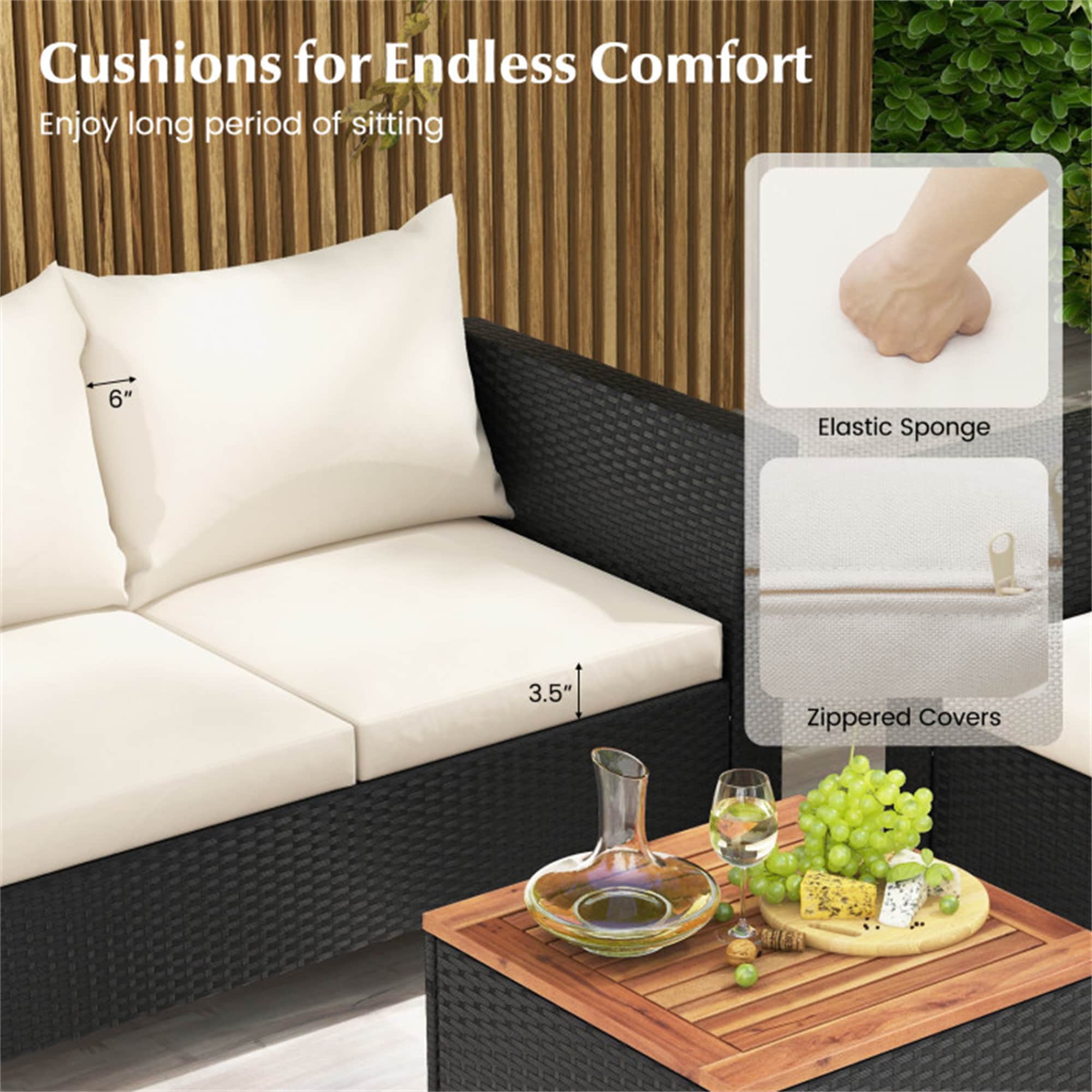 BABOOM BOM-WF31787-OR Patio-Conversation-Sets - View #5