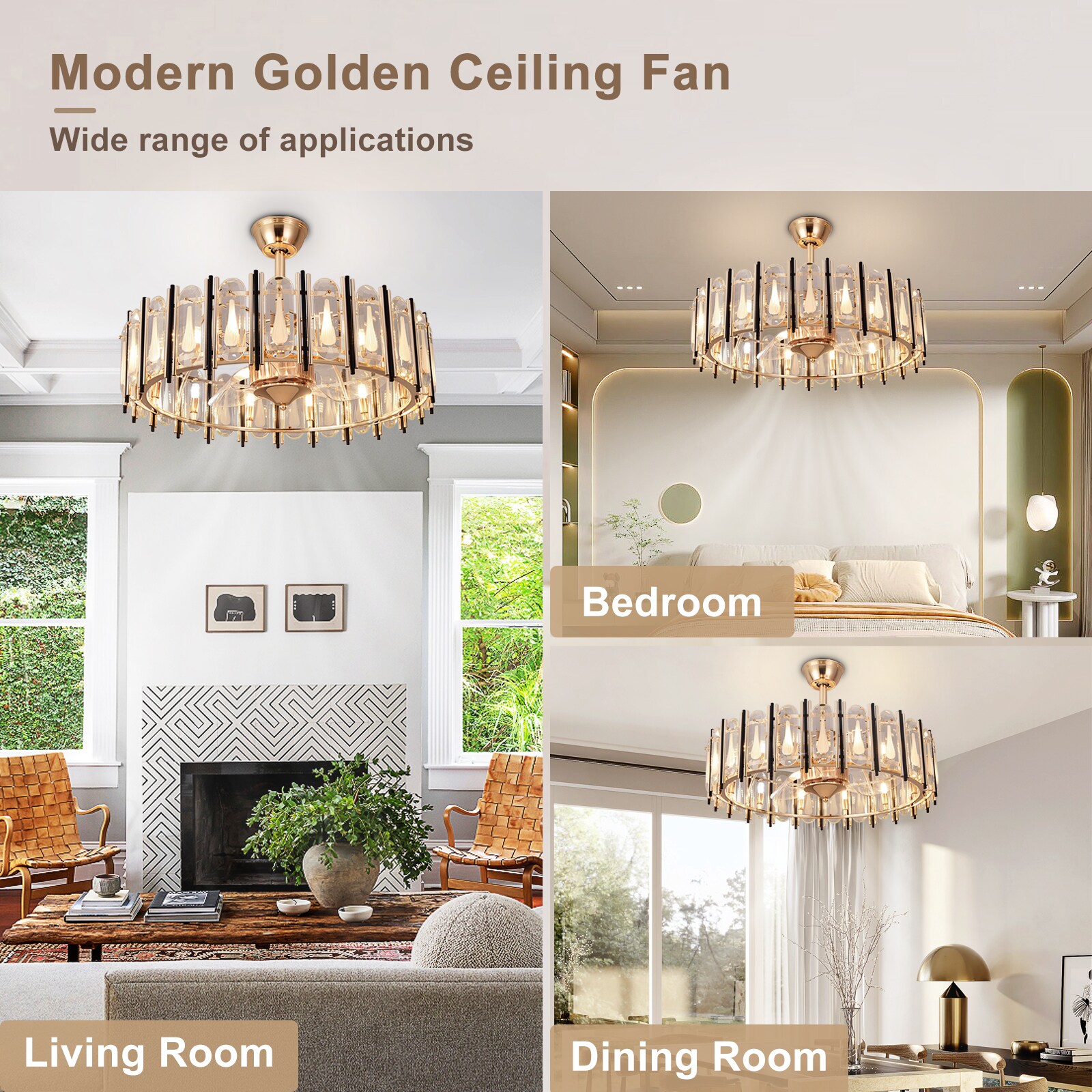 Dovanpaul WS-FPZ122-50C-GD-LW Ceiling-Fans - View #6