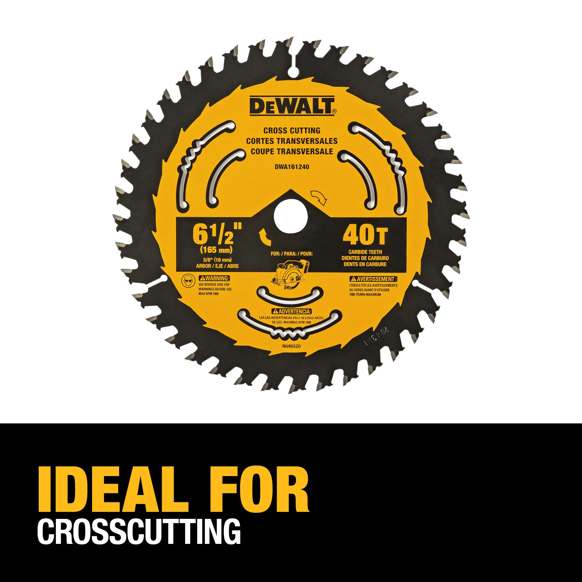 DEWALT DWA161240L Circular-Saw-Blades - View #3