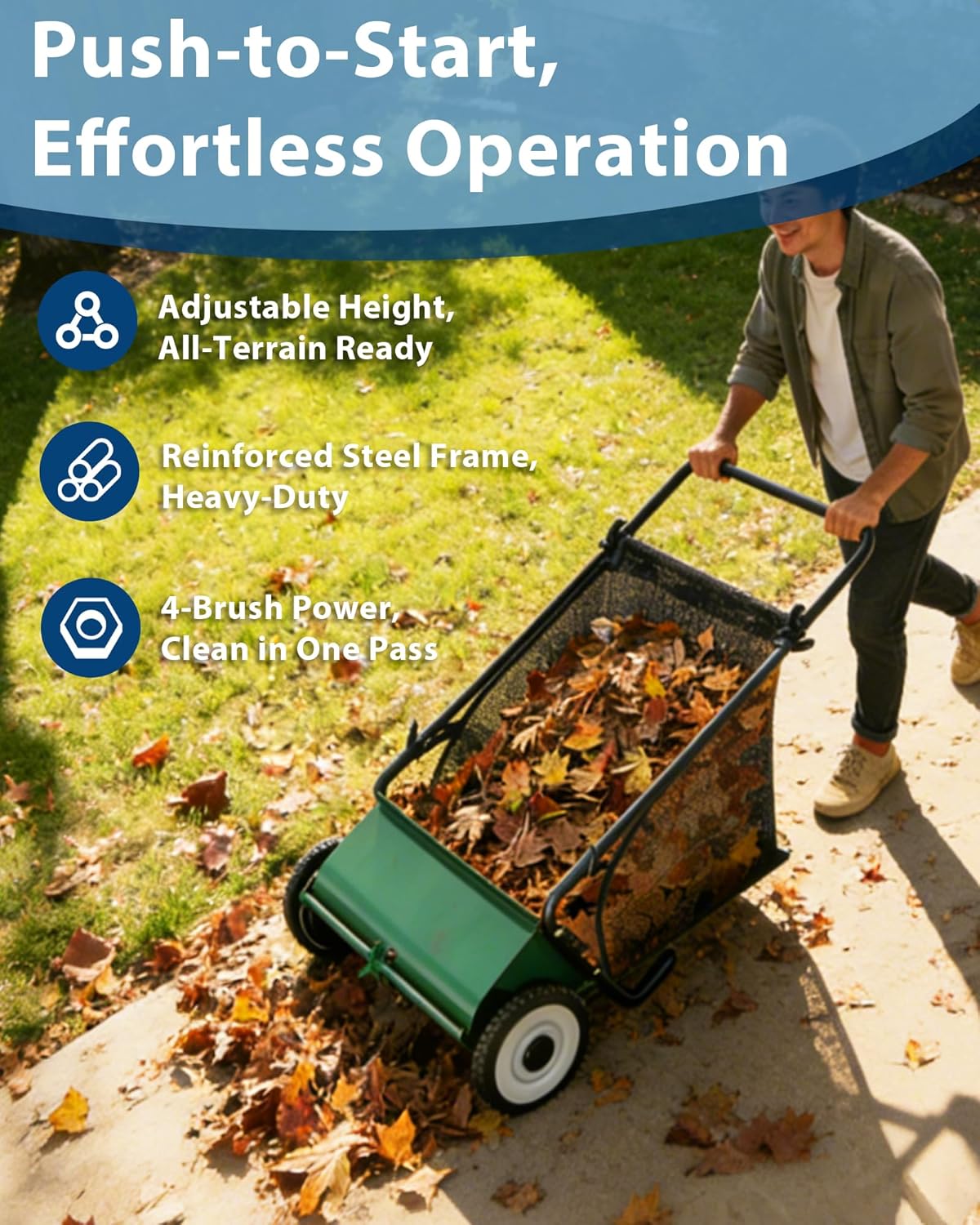 GarveeLife 33PG4DNV lawnsweeper - View #3