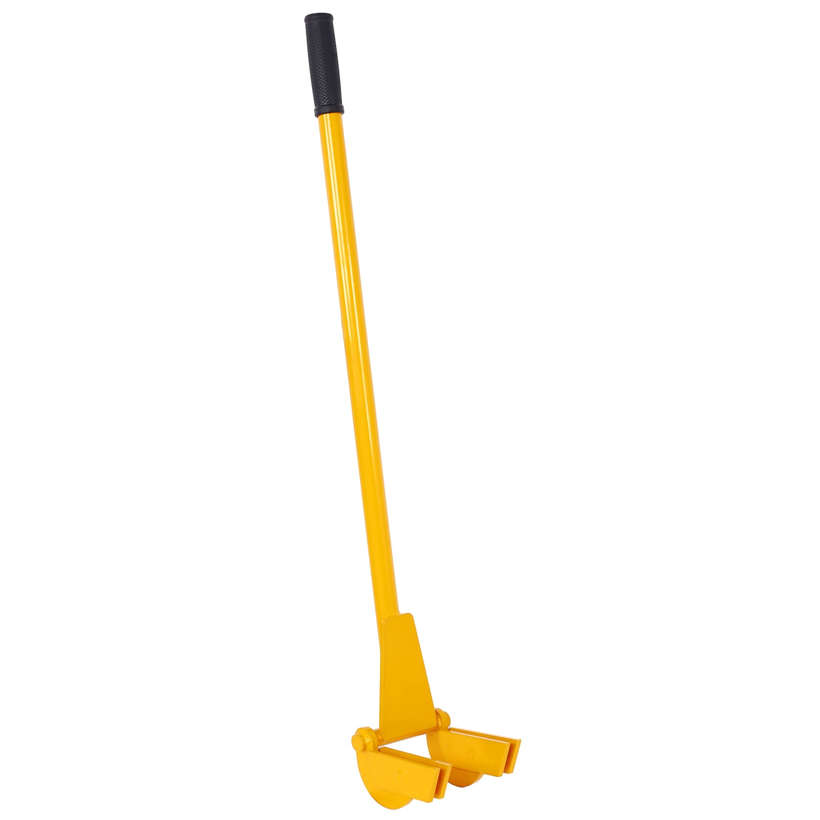 Tinyhomie Pallet Buster Tool in Yellow with 43in Long Handle Deck Wrecker Pallet Tool Pry Bar Deck Board Removal Tool