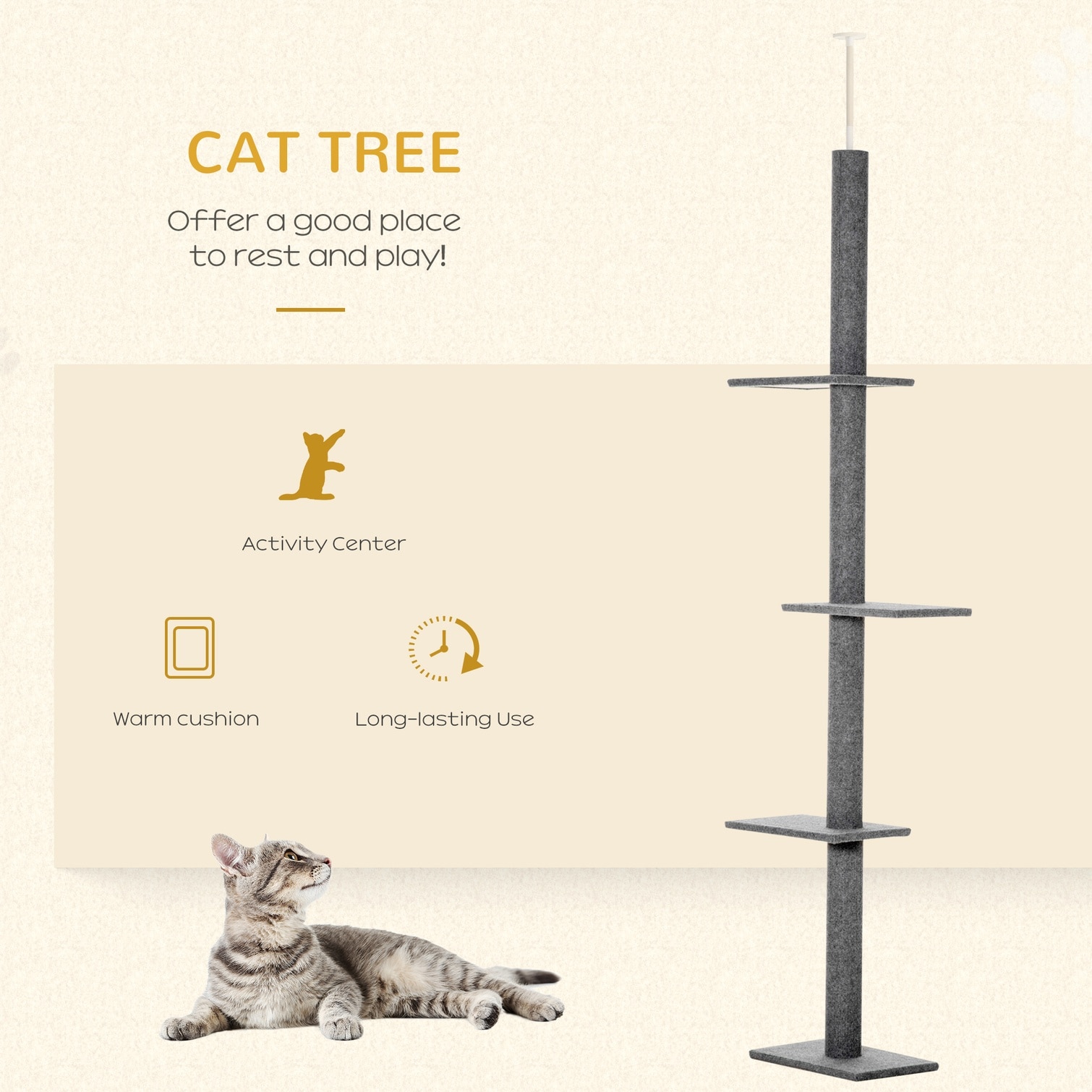 Watnature 4L7HF5FRGWM7 Cat-Trees - View #5