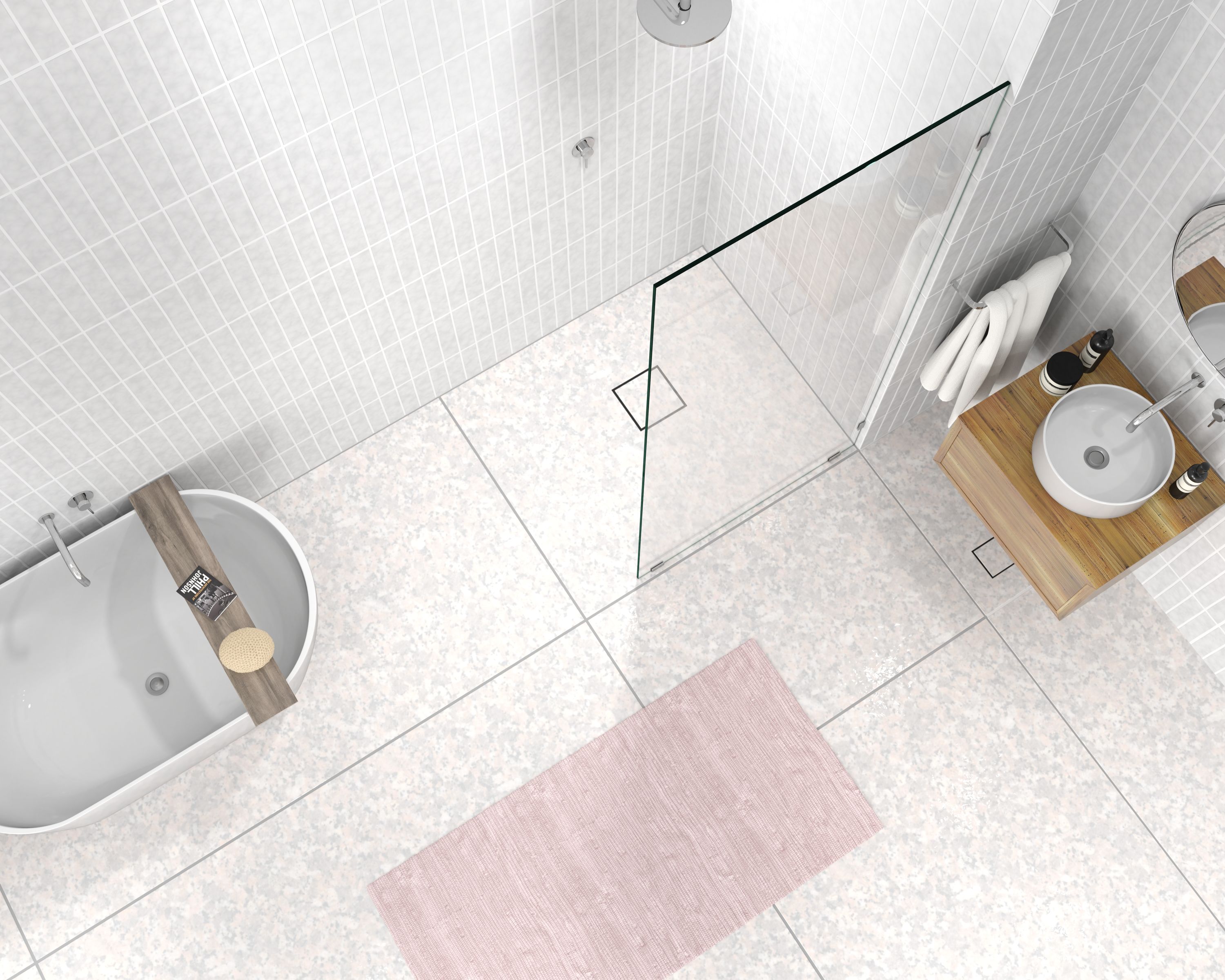 Glass Warehouse GW-SFP-36-CH Shower-Doors - View #4