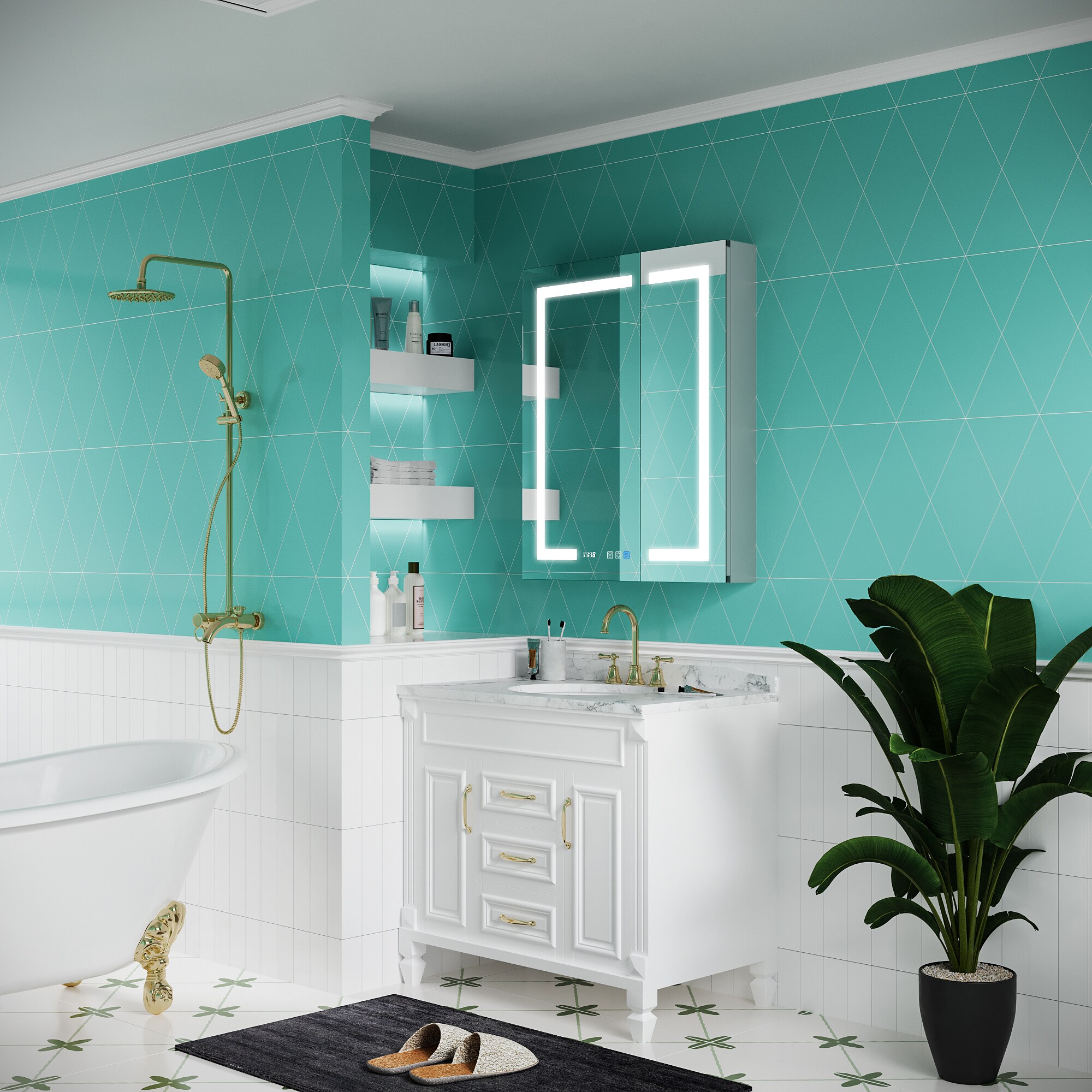 ExBrite EBMC3036V4DX Bathroom-Medicine-Cabinets - View #18