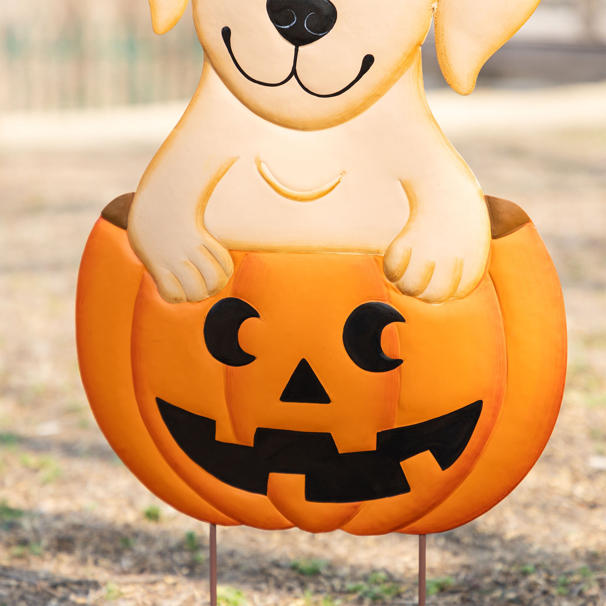 Glitzhome 2030200027 Table-Halloween-Decor - View #9