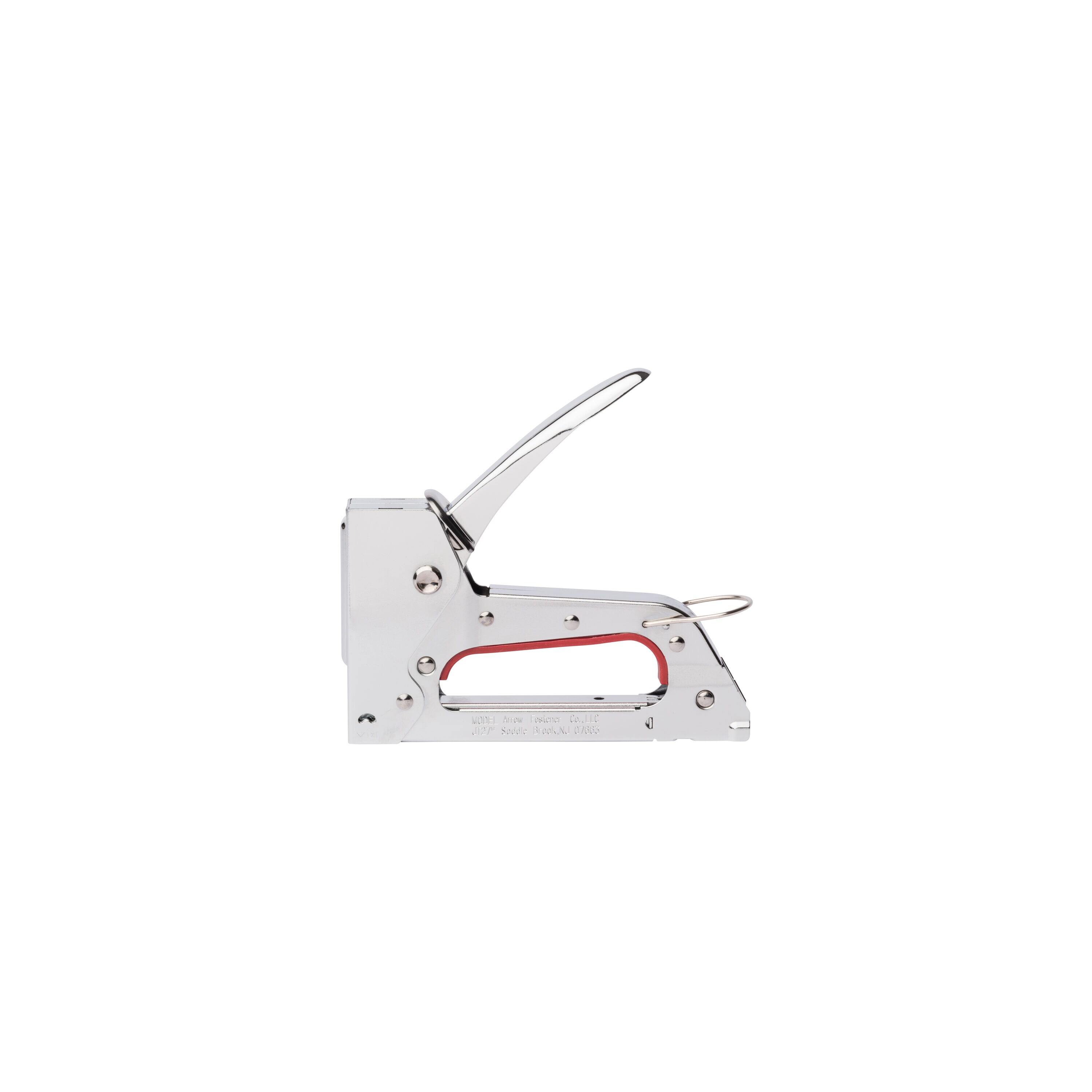 Arrow JT27 Manual Staple Gun Chrome, Medium Crown, for Wood and
