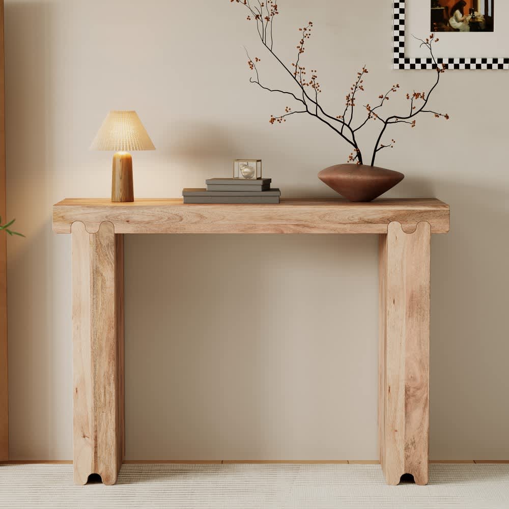 Coolbibila ANNA-CONSOLE-NATURAL Console-Sofa-Tables - View #2