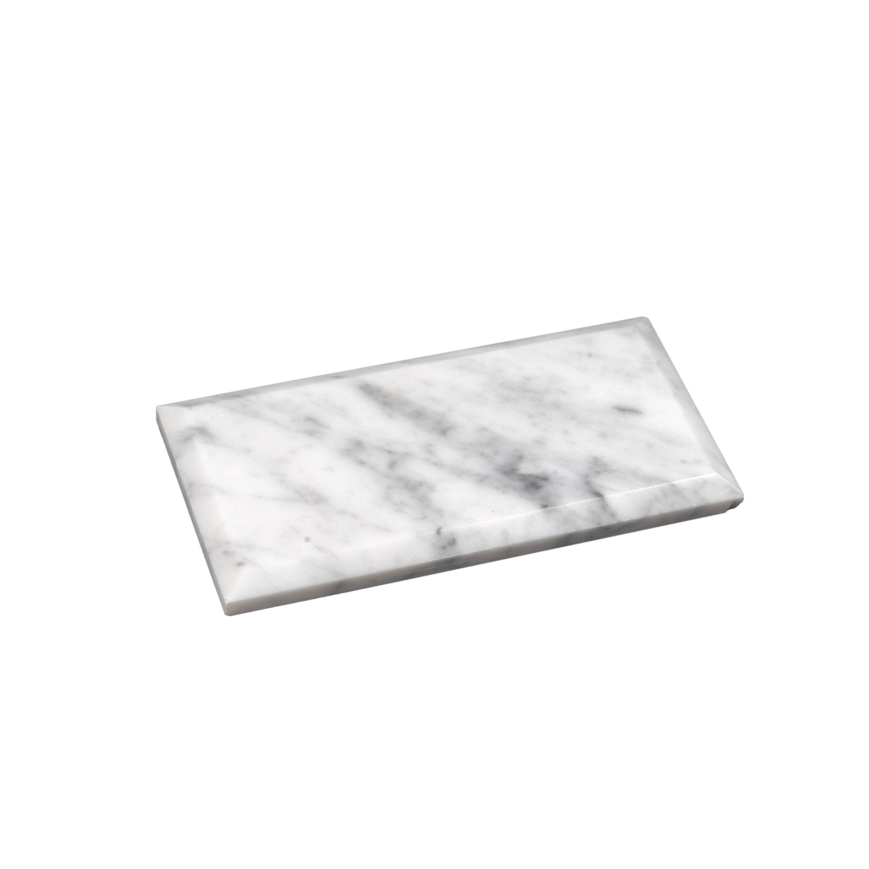 Apollo Tile (sample) White 3-in X 6-in Polished Marble Floor And Wall 