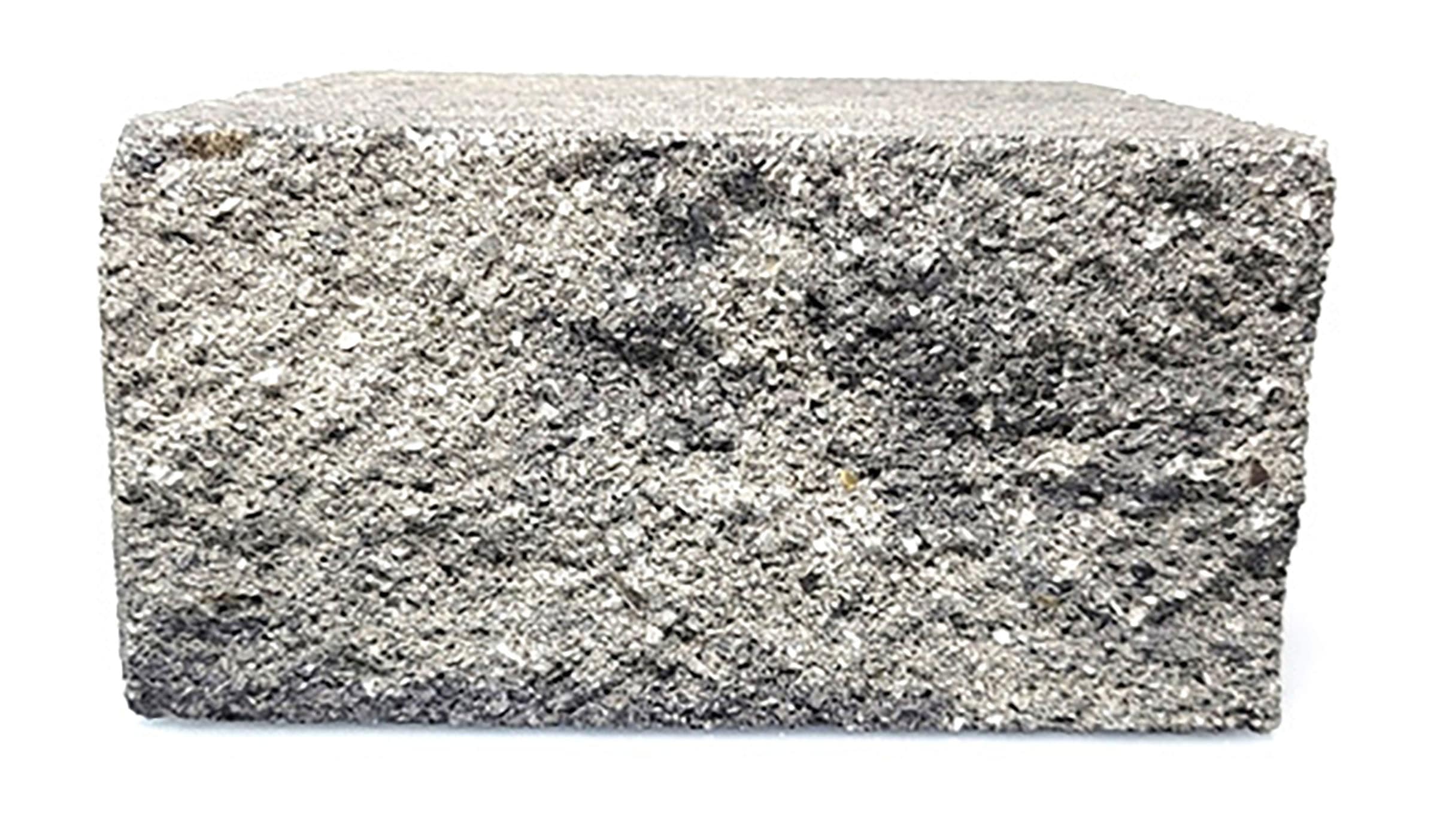 4-in H x 8-in L x 5.5-in D Gray/Charcoal Concrete Retaining Wall Block | - Lowe's KBWHGC