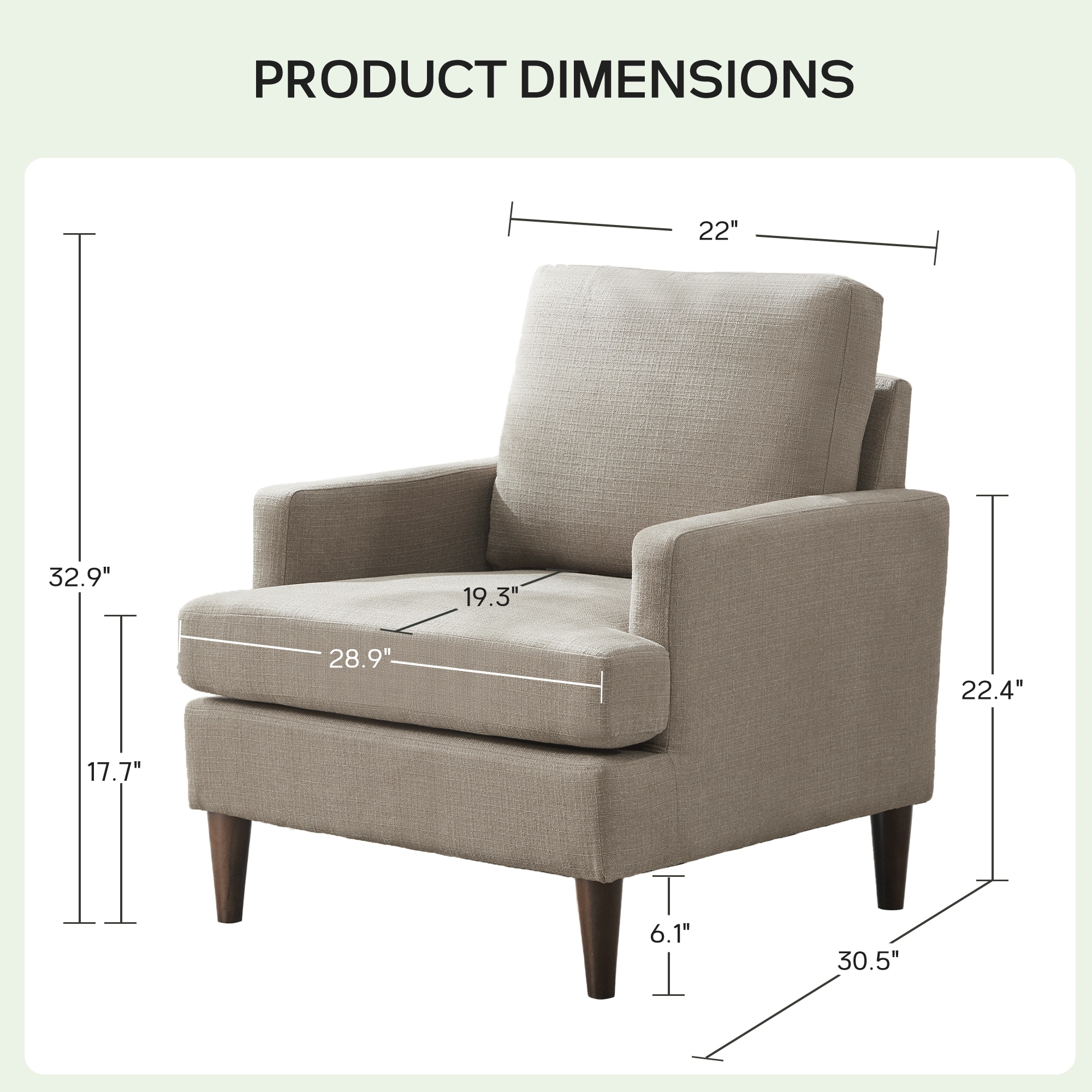 Keoni VK-406N-BRN chairs - View #4