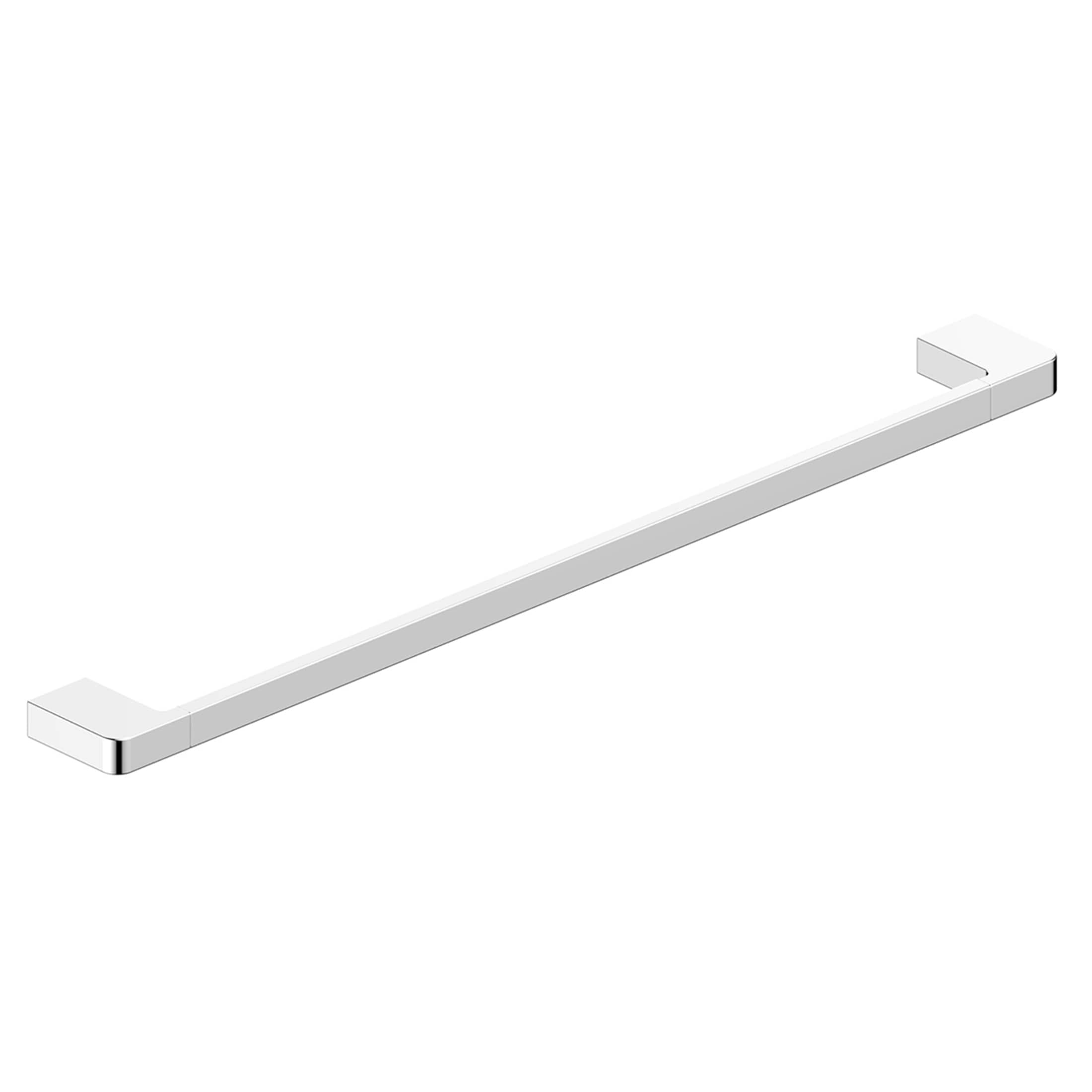 Cube Polished Chrome 24" Wall Mounted Towel Bar