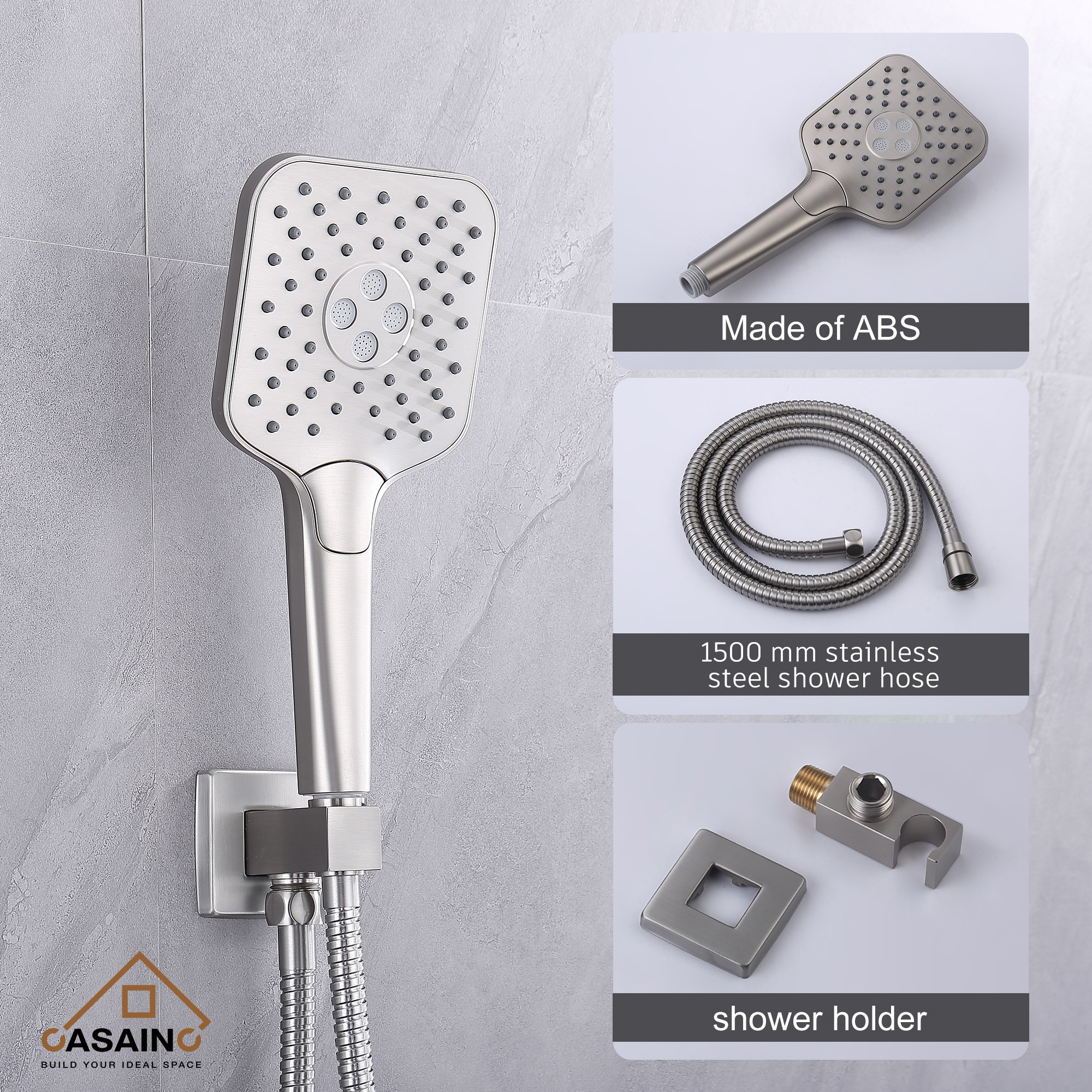 CASAINC WF-N93101BN-10 Tub-Shower-Faucets - View #5