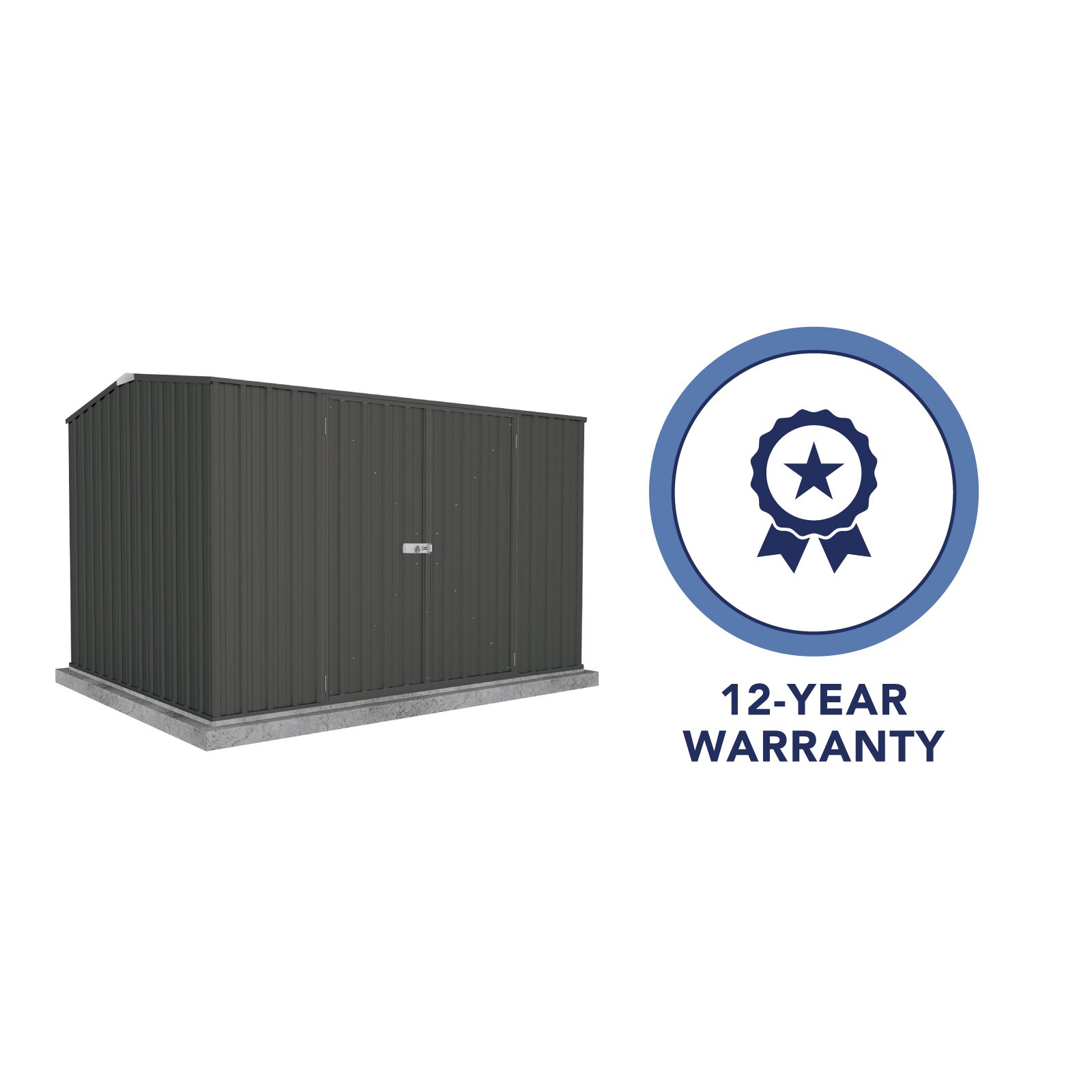 ABSCO AB1004 Metal-Storage-Buildings-Sheds - View #9