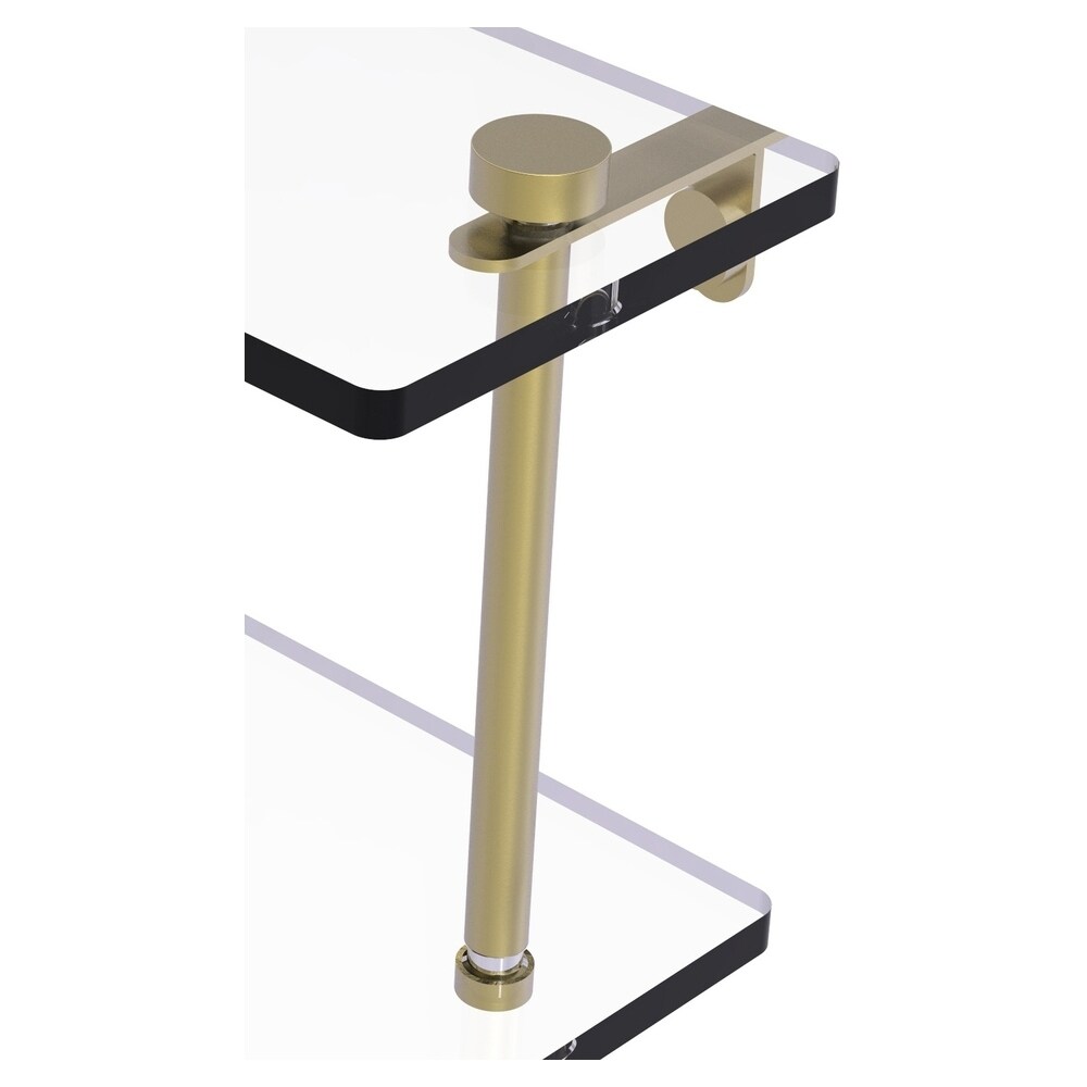 Allied Brass NS-2/16-SBR Bathroom-Shelves - View #2
