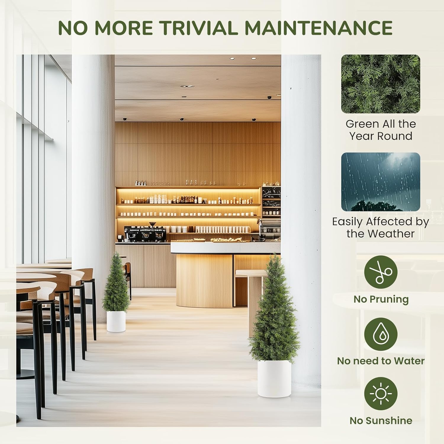 Qeetex DHZ-PHO-34HUG3RV Artificial-Christmas-Trees - View #6