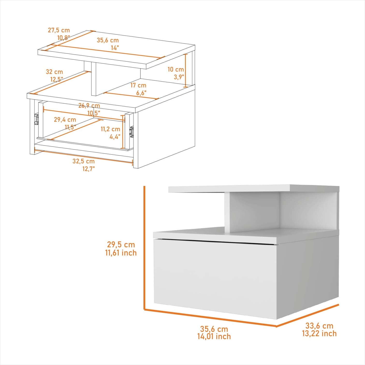 SunJet J59VOYE0W4ME nightstands - View #5