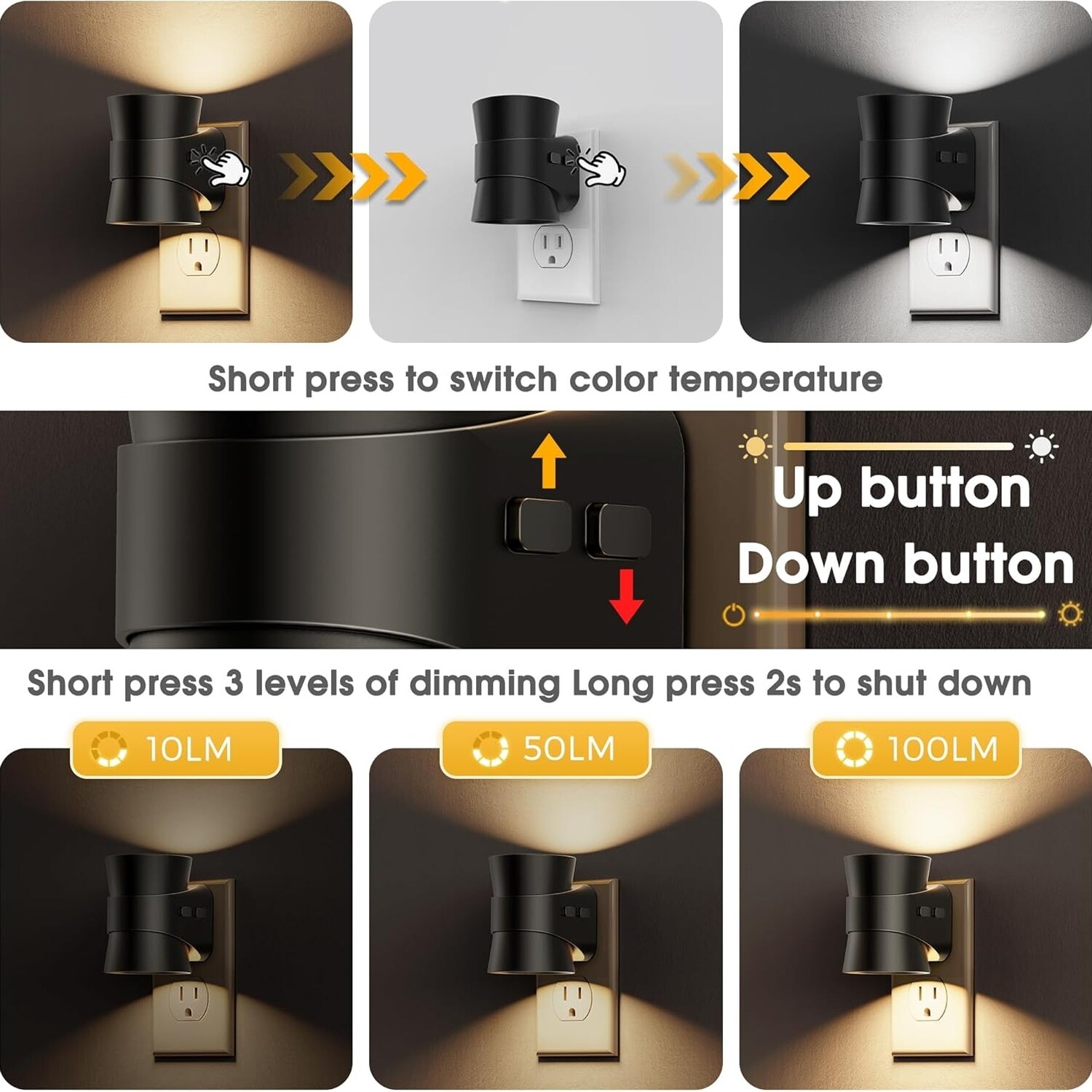 DORESshop LSC-GY26108US-2 Night-Lights - View #5