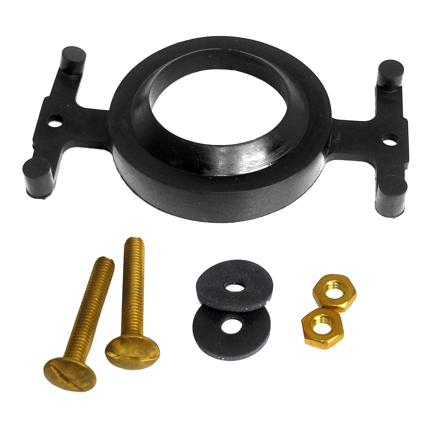 LASCO  Eljer Tank-to-Bowl Bolt Set with Gasket Solid Brass Model 04-3817