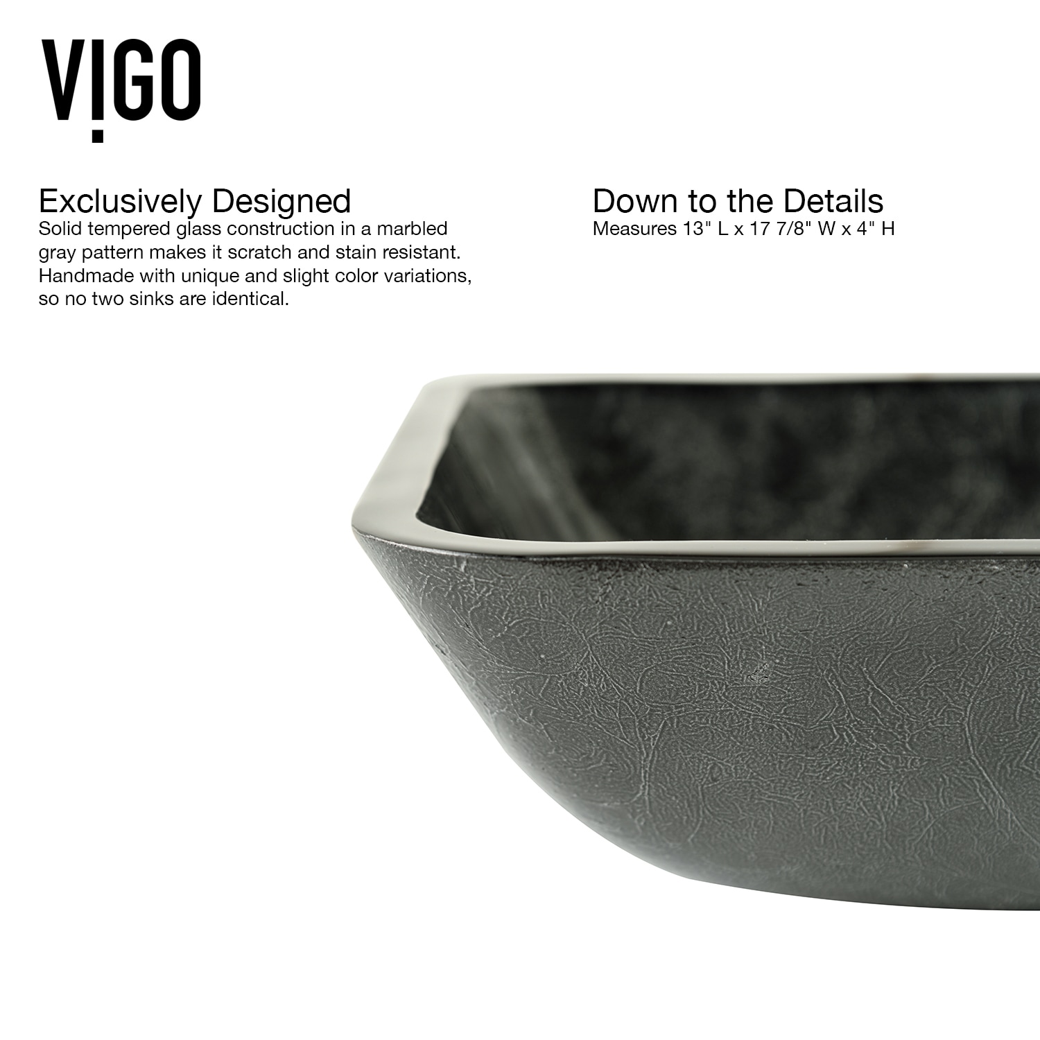 VIGO VGT1438 Bath-Sink - View #7