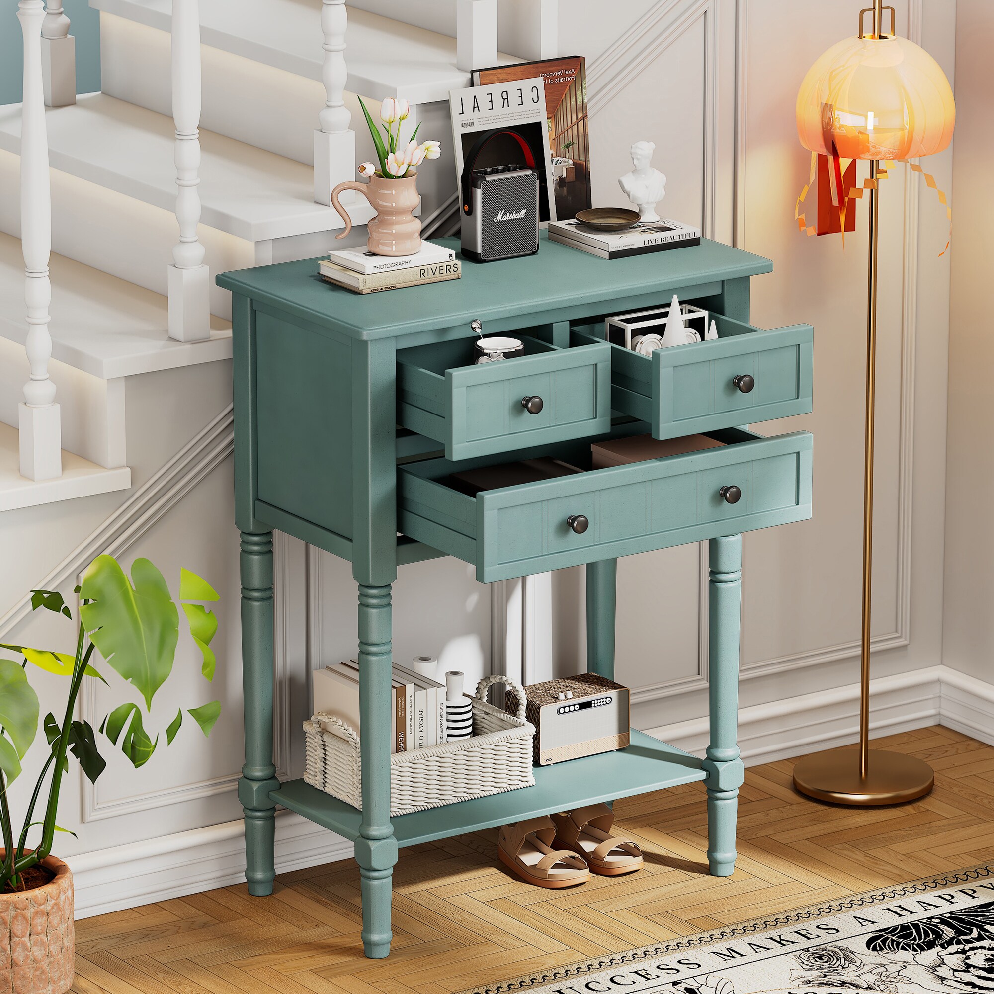 SINOFURN SYA330168BL Console-Sofa-Tables - View #8