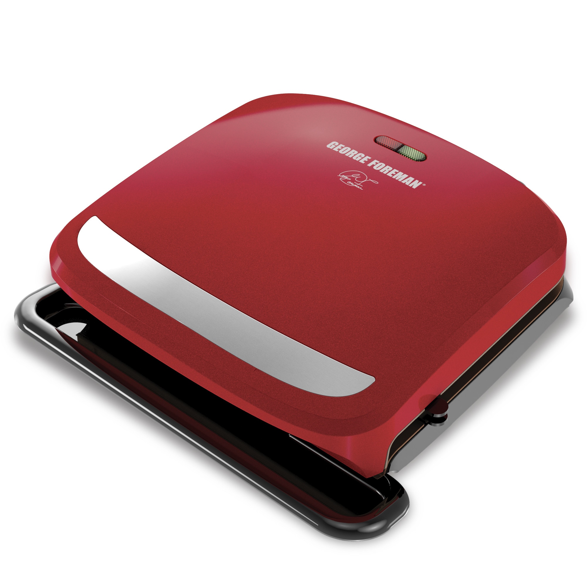George Foreman Grill with Removeable Plates , White